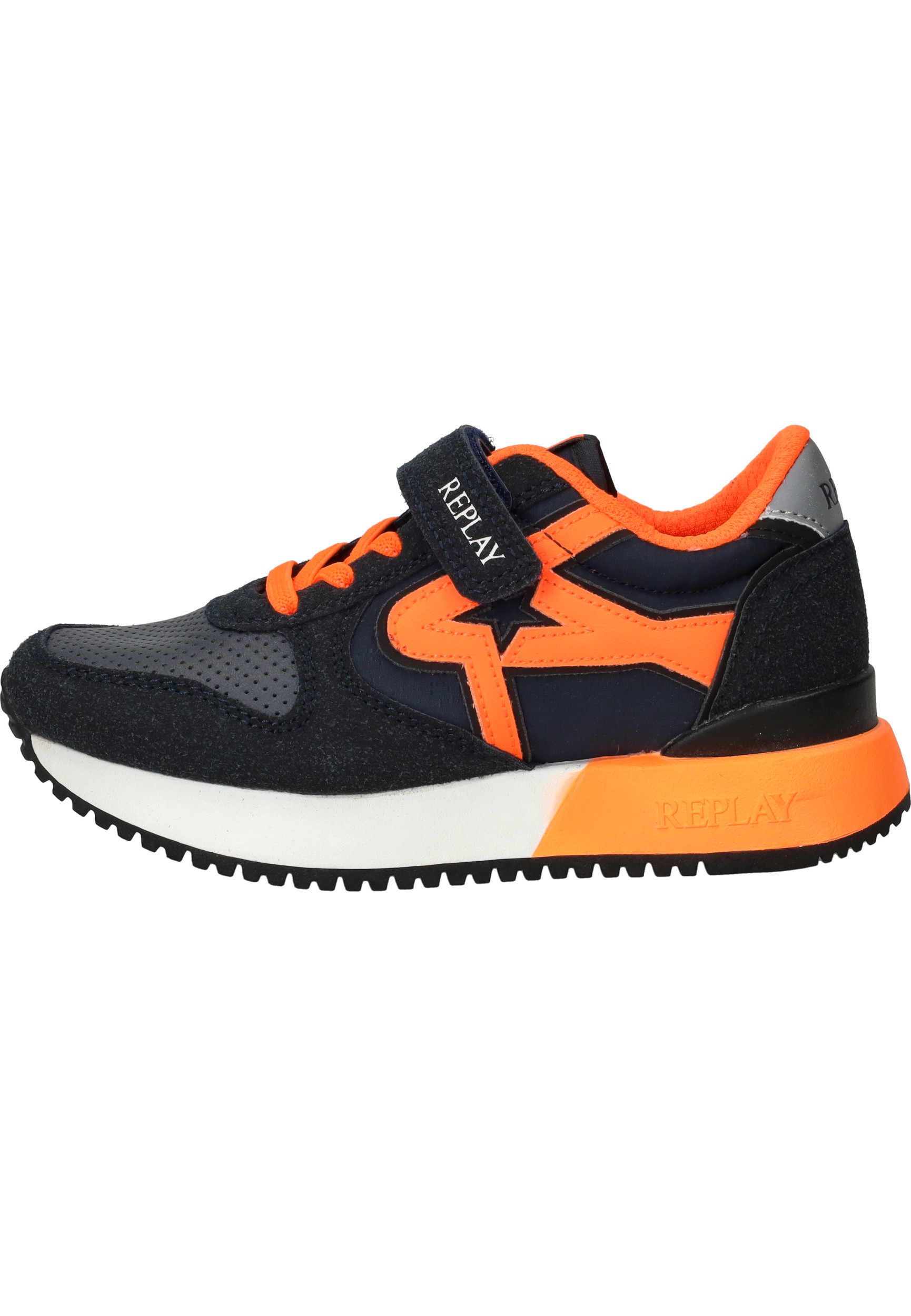 Replay Fiber JR 7 Sneakers  Blauw – foto 5