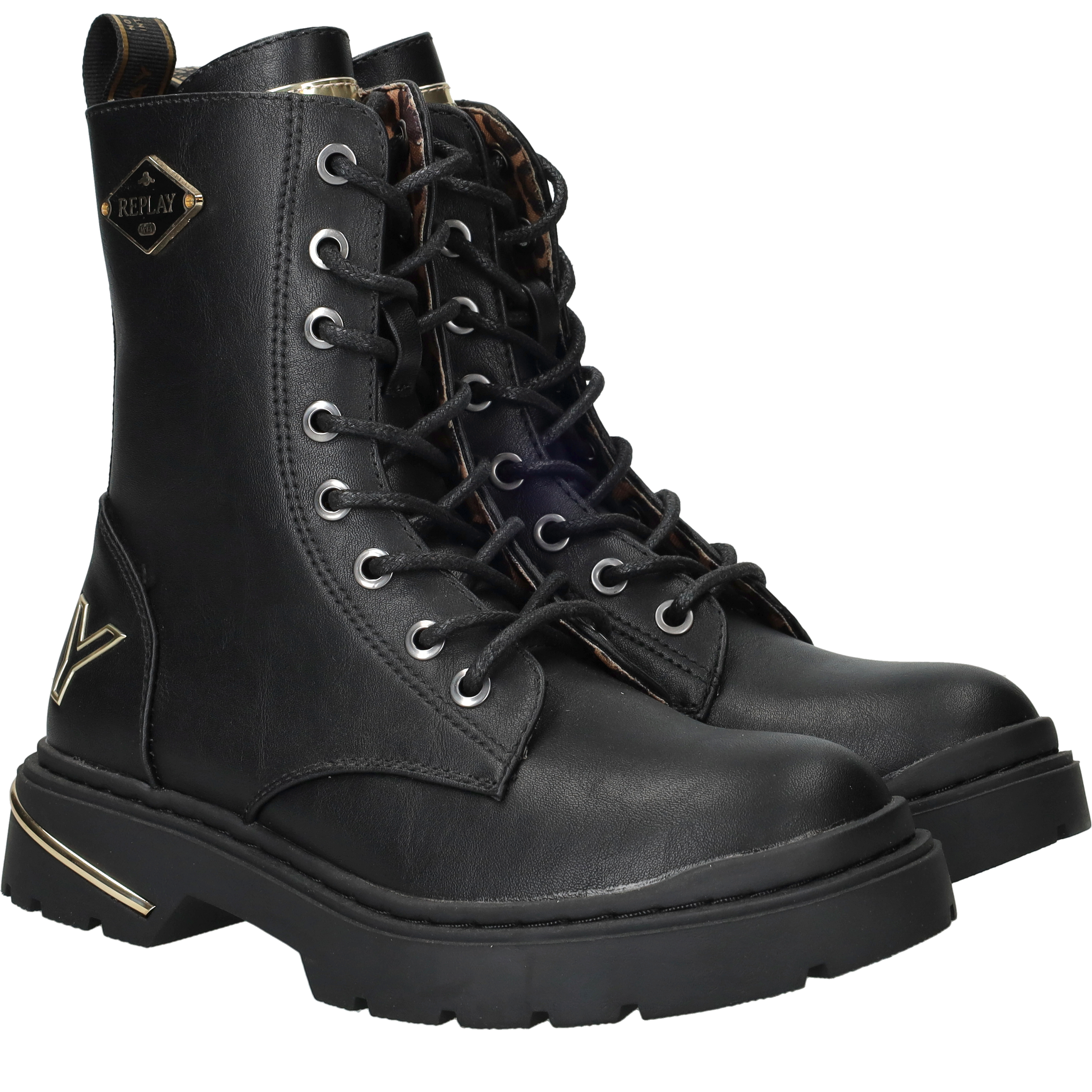 Replay Joplin 15 Veterboots  Zwart – foto 2