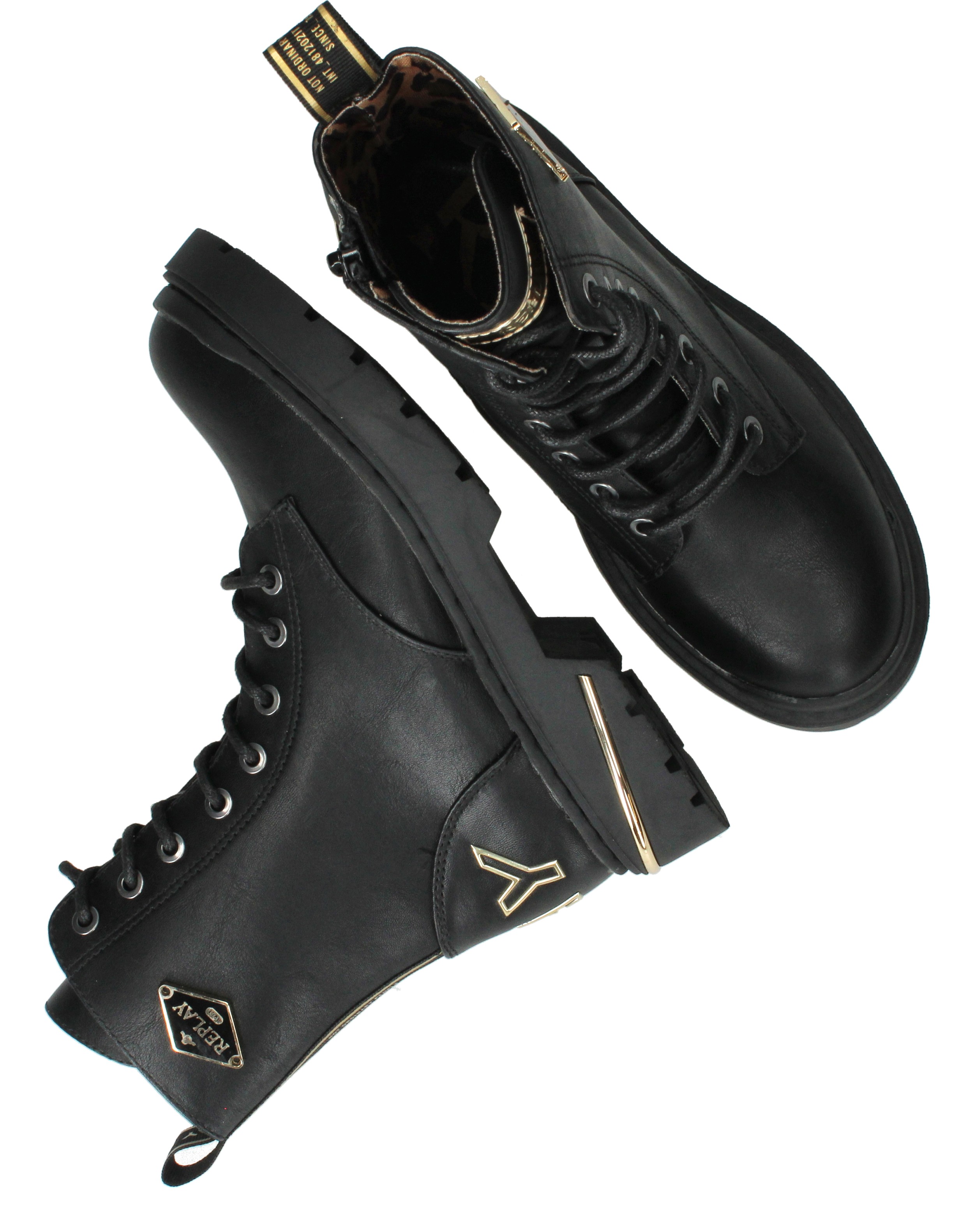 Replay Joplin 15 Veterboots  Zwart – foto 4