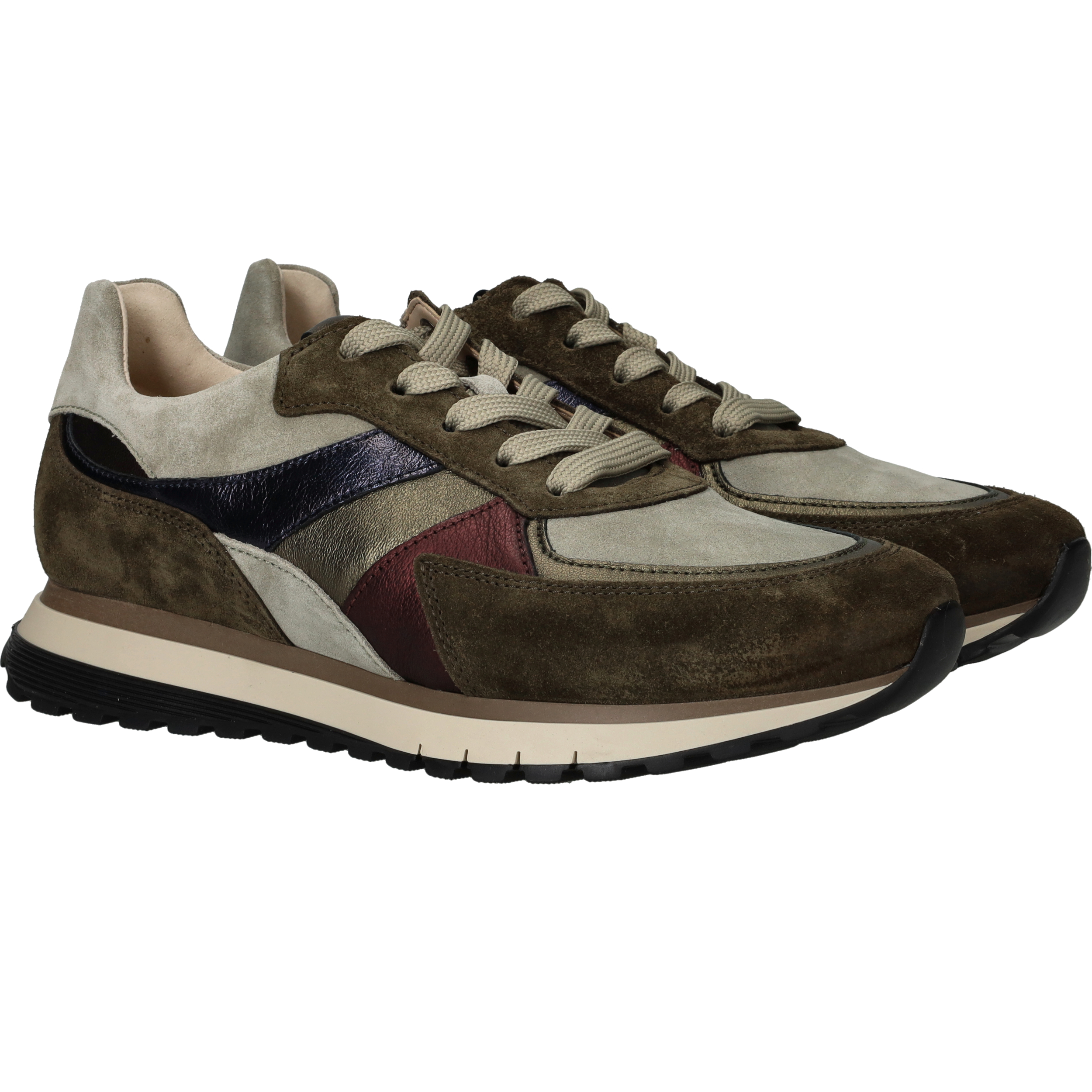 Gabor Sneakers Dames Groen