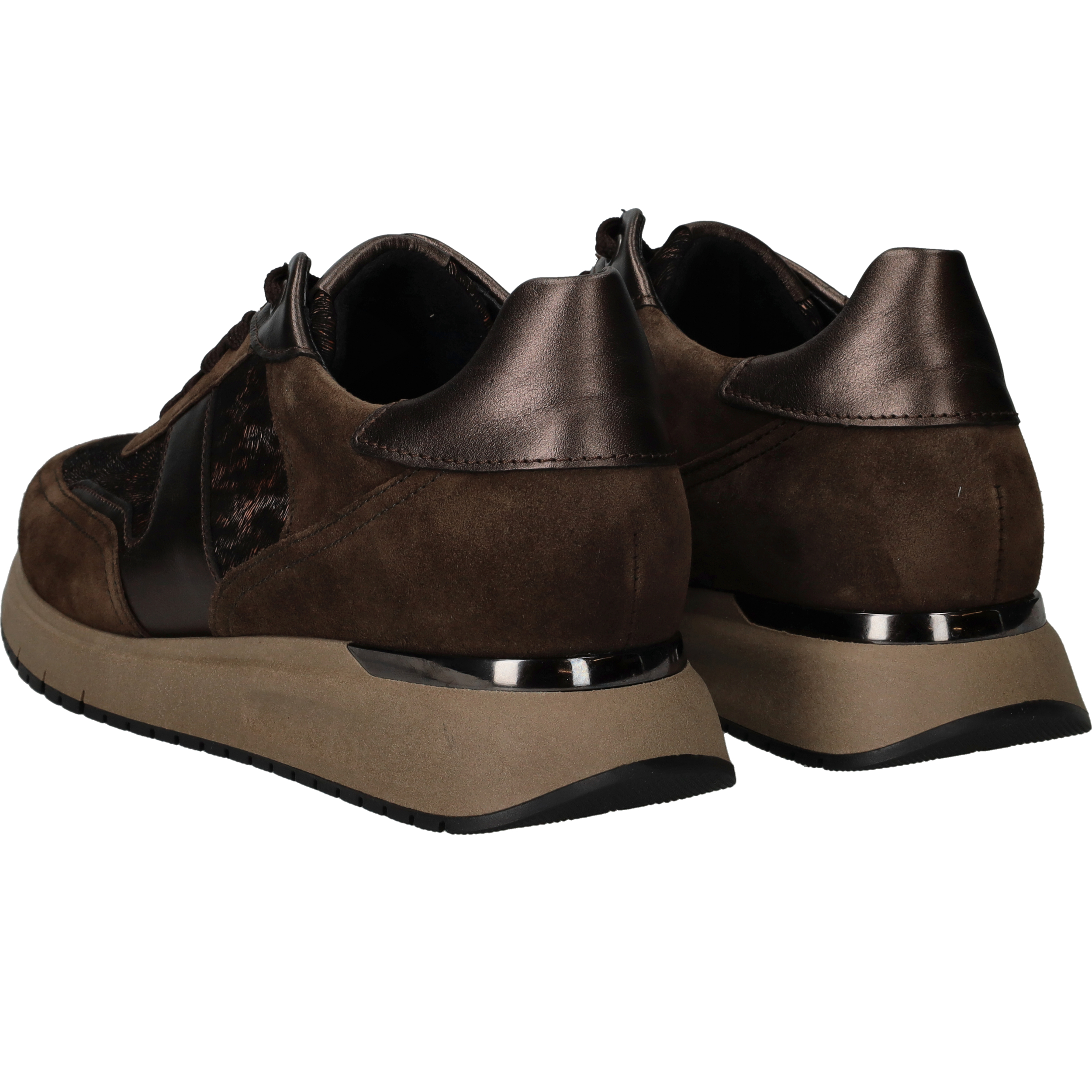 Gabor Sneakers Dames Bruin, sneaker voor dames – foto 3