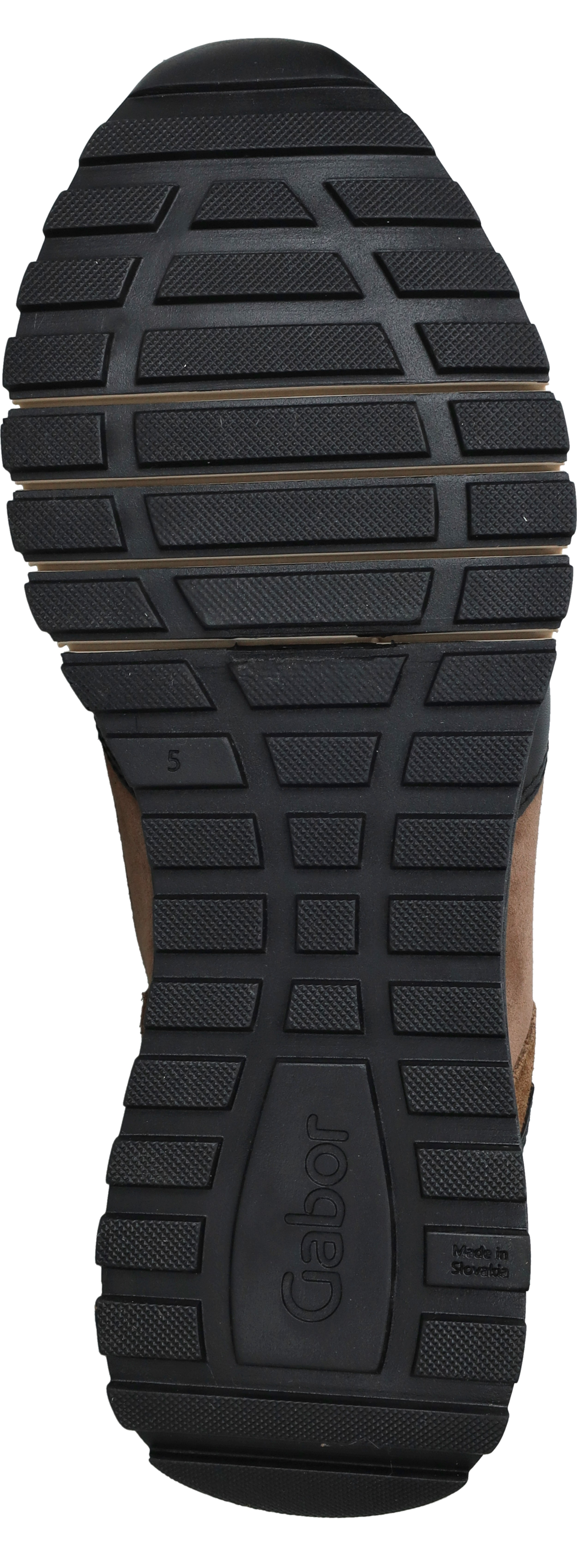 Gabor 378 Sneakers - Suède - Dames - Bruin - Maat 38,5