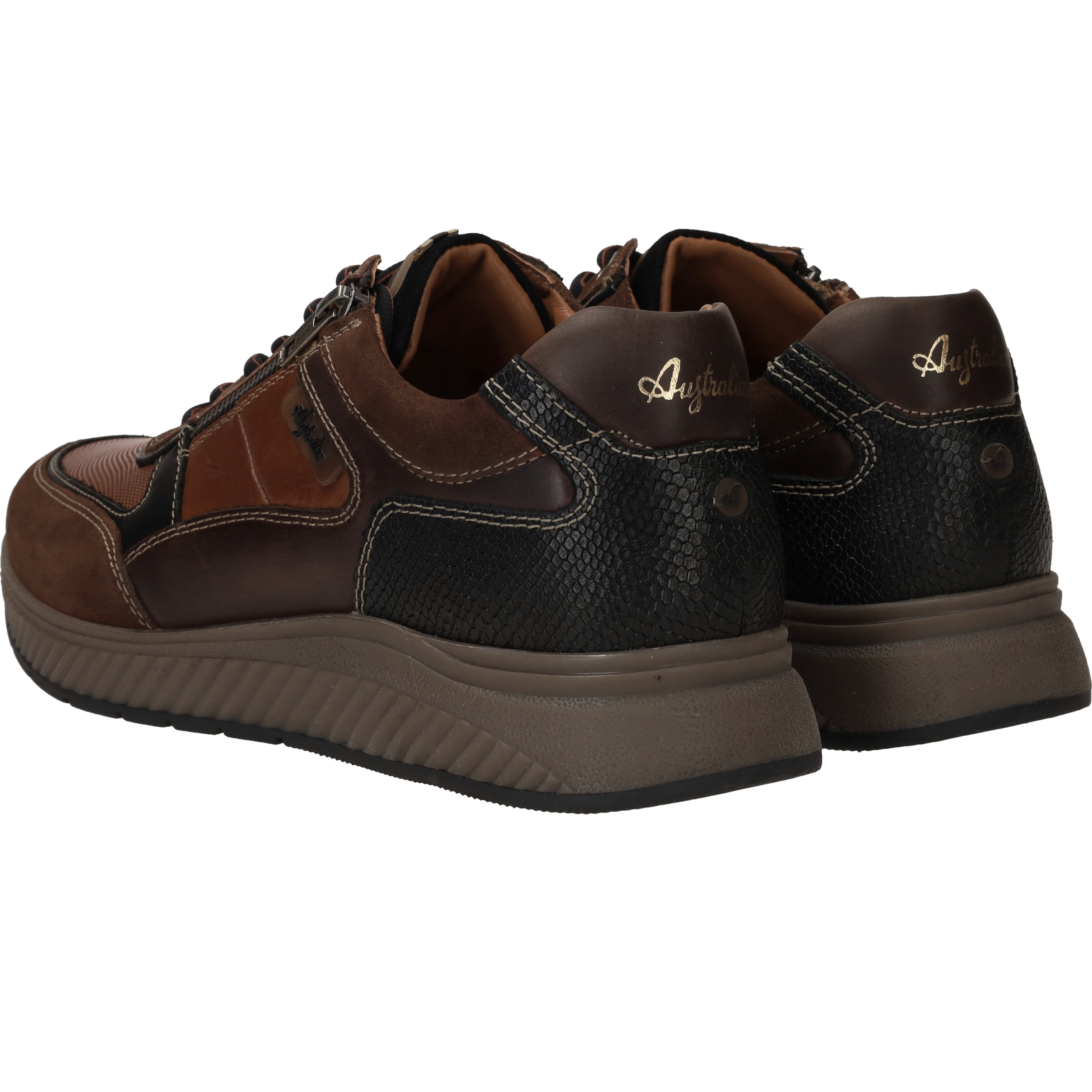 Australian Maurizio Sneakers Bruin, sneaker voor unisex – foto 3
