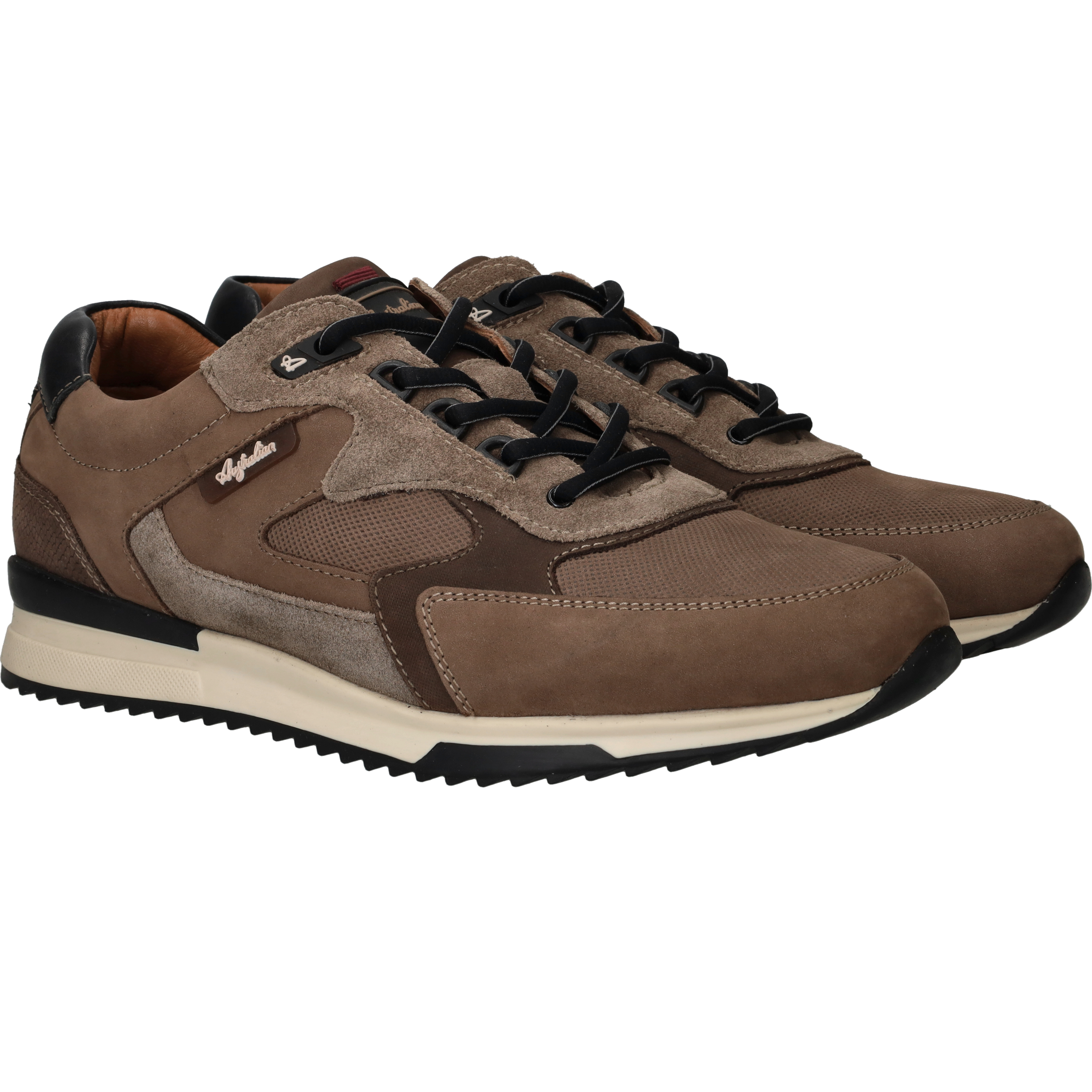 Australian Bakersville Sneakers Heren Taupe, sneaker voor heren – foto 2
