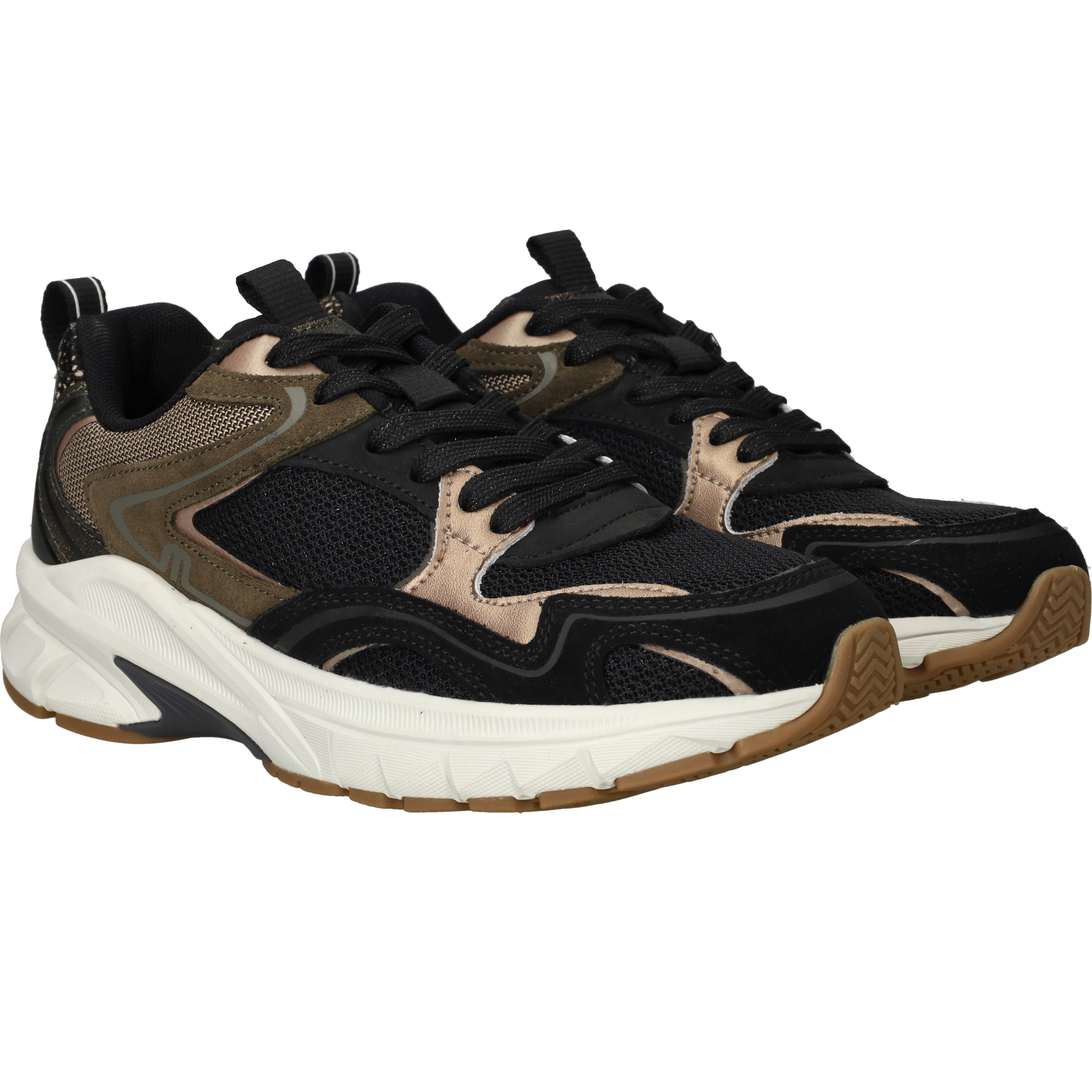 Maruti Novi Sneakers Dames Zwart, sneaker voor dames – foto 2