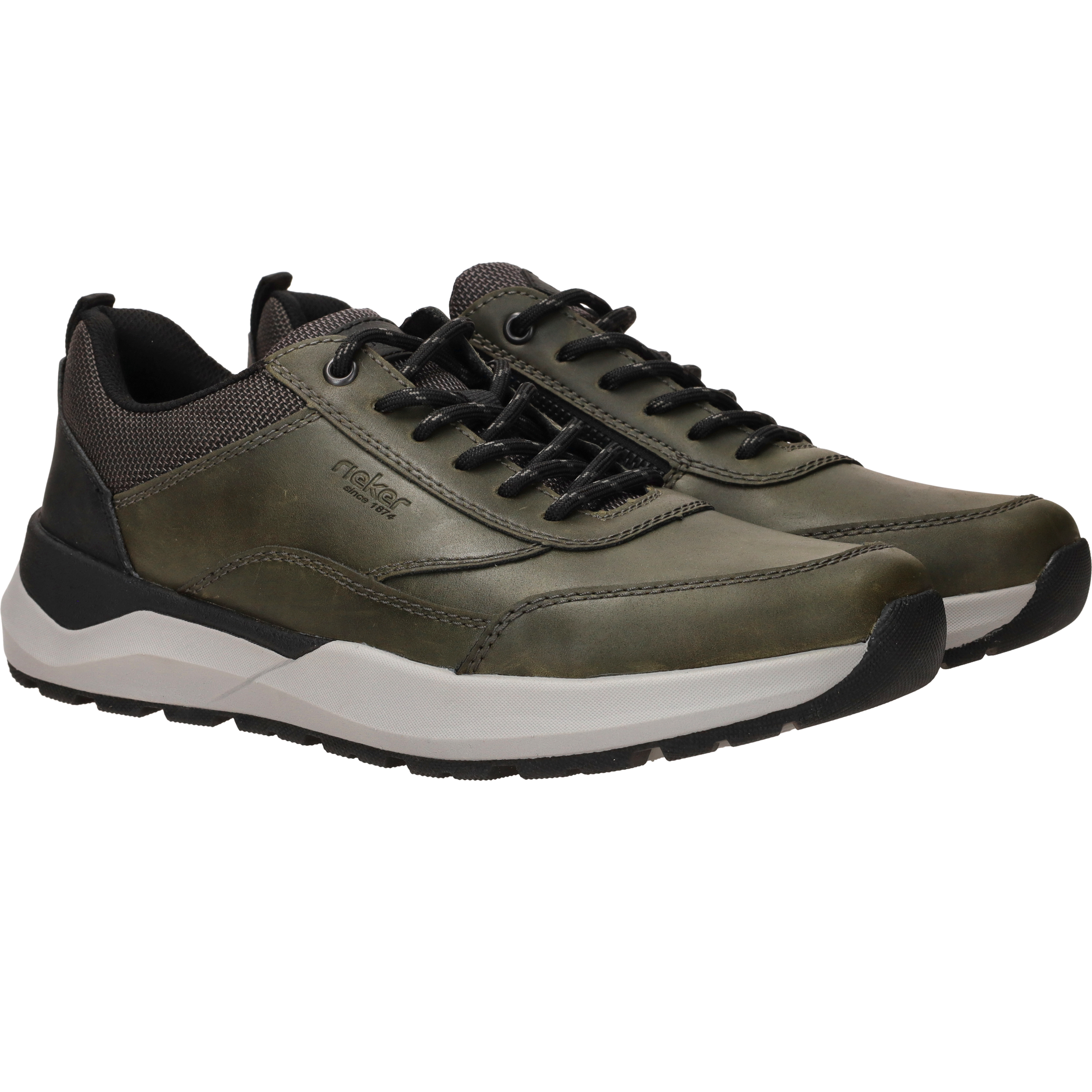 Rieker Sneakers Heren Groen, sneaker voor heren – foto 2