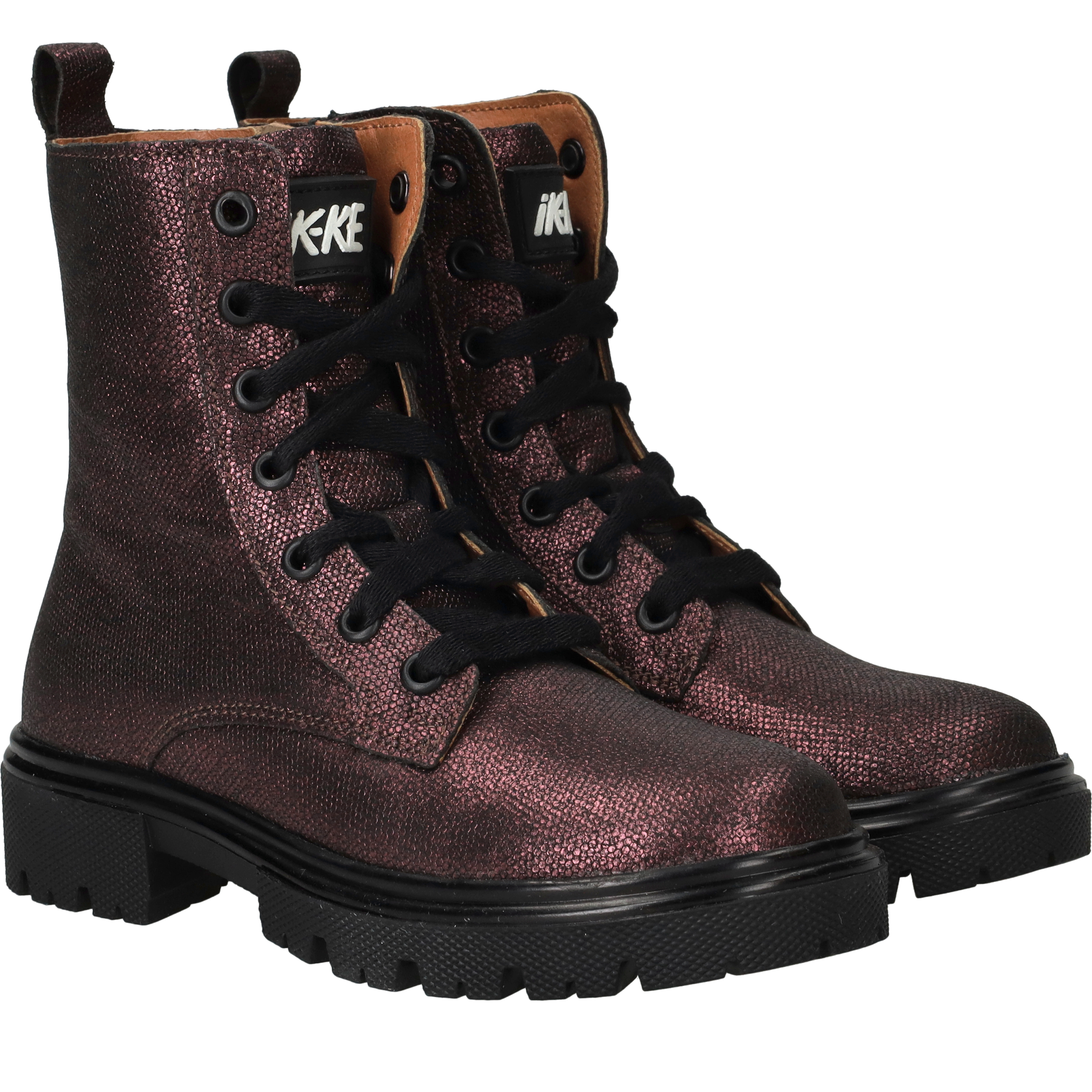 IK-KE Veterboots  Paars – foto 2