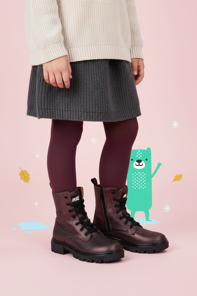 IK-KE Veterboots  Paars