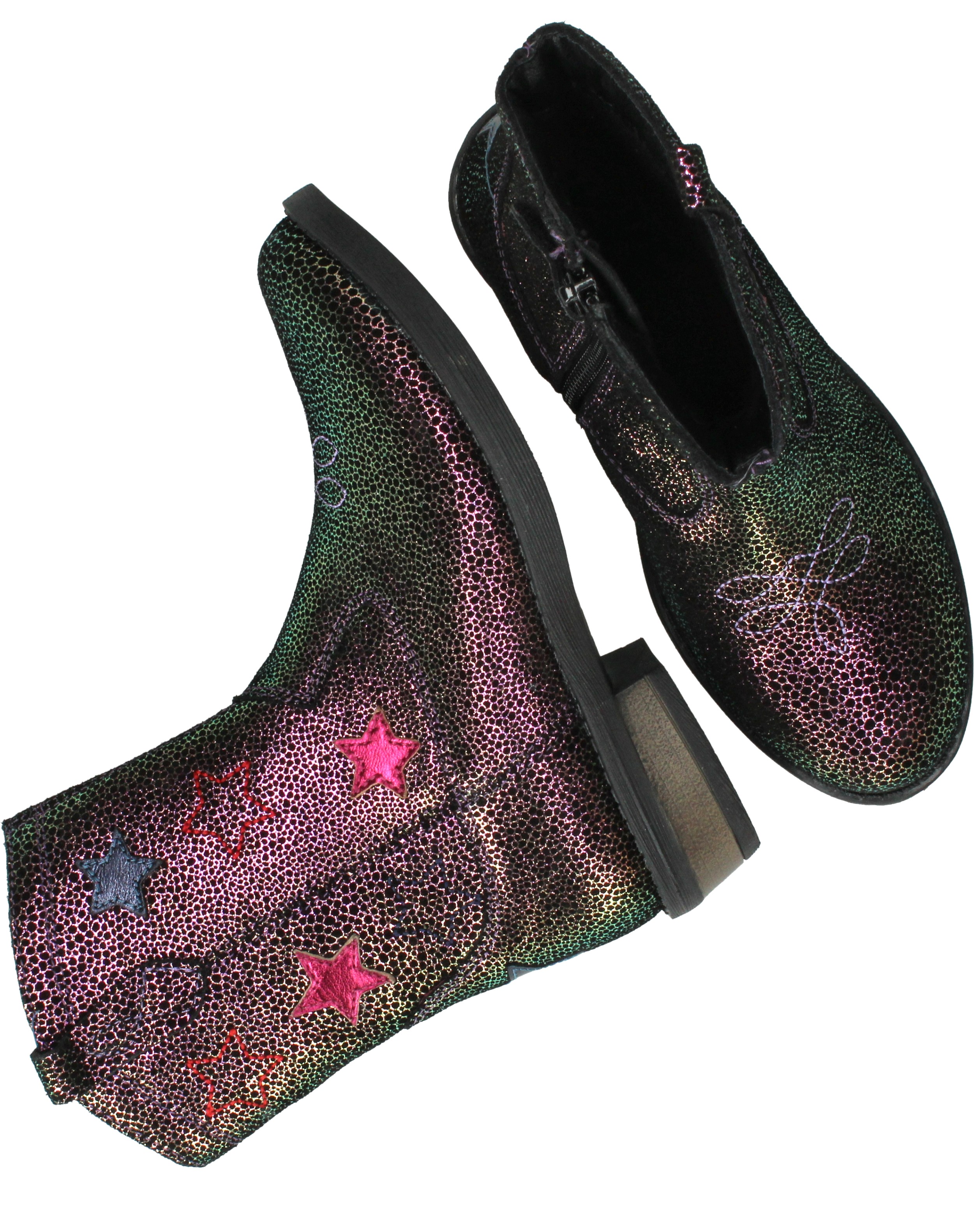 IK-KE Westernboots  Paars – foto 4