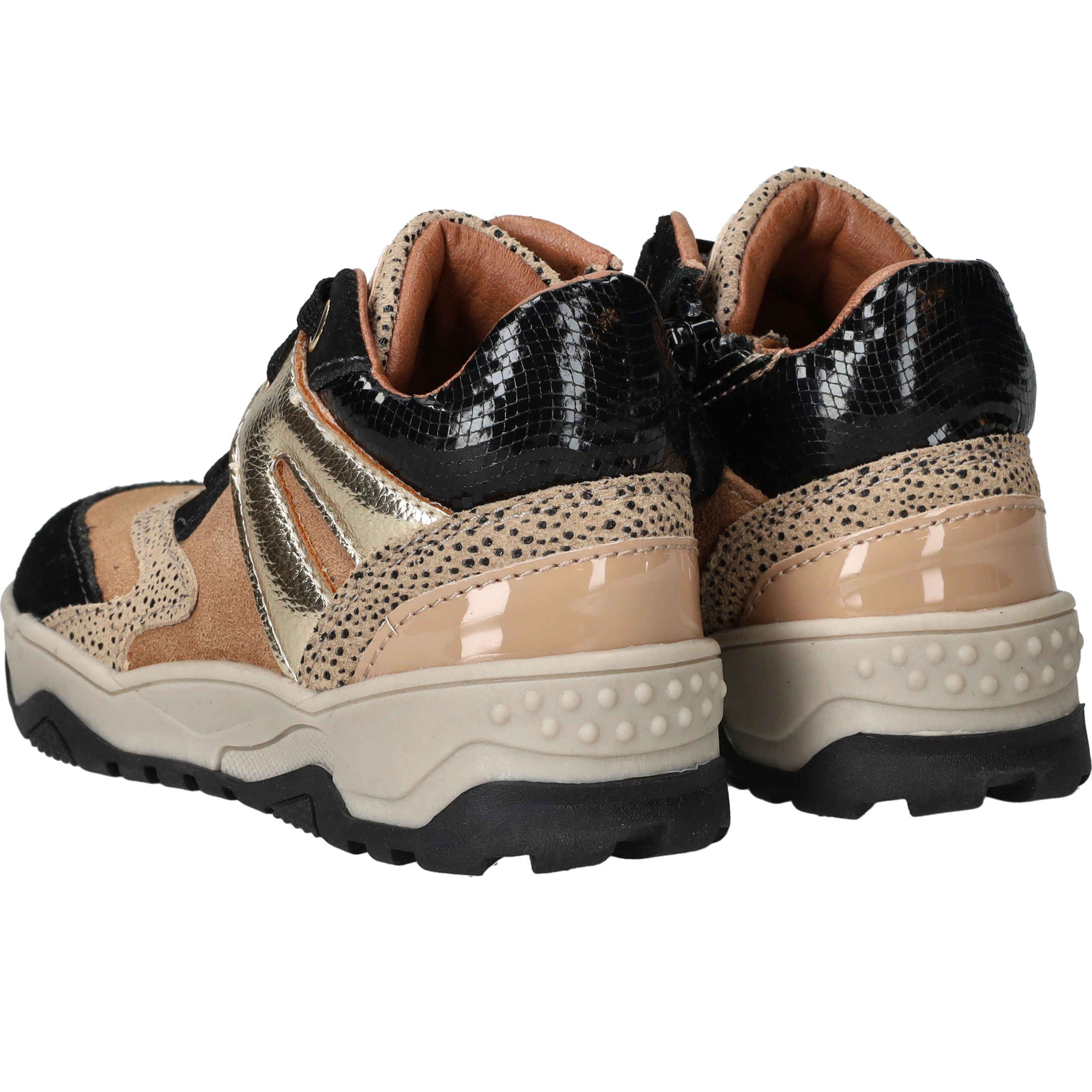 IK-KE Sneakers Meisjes Bruin – foto 2