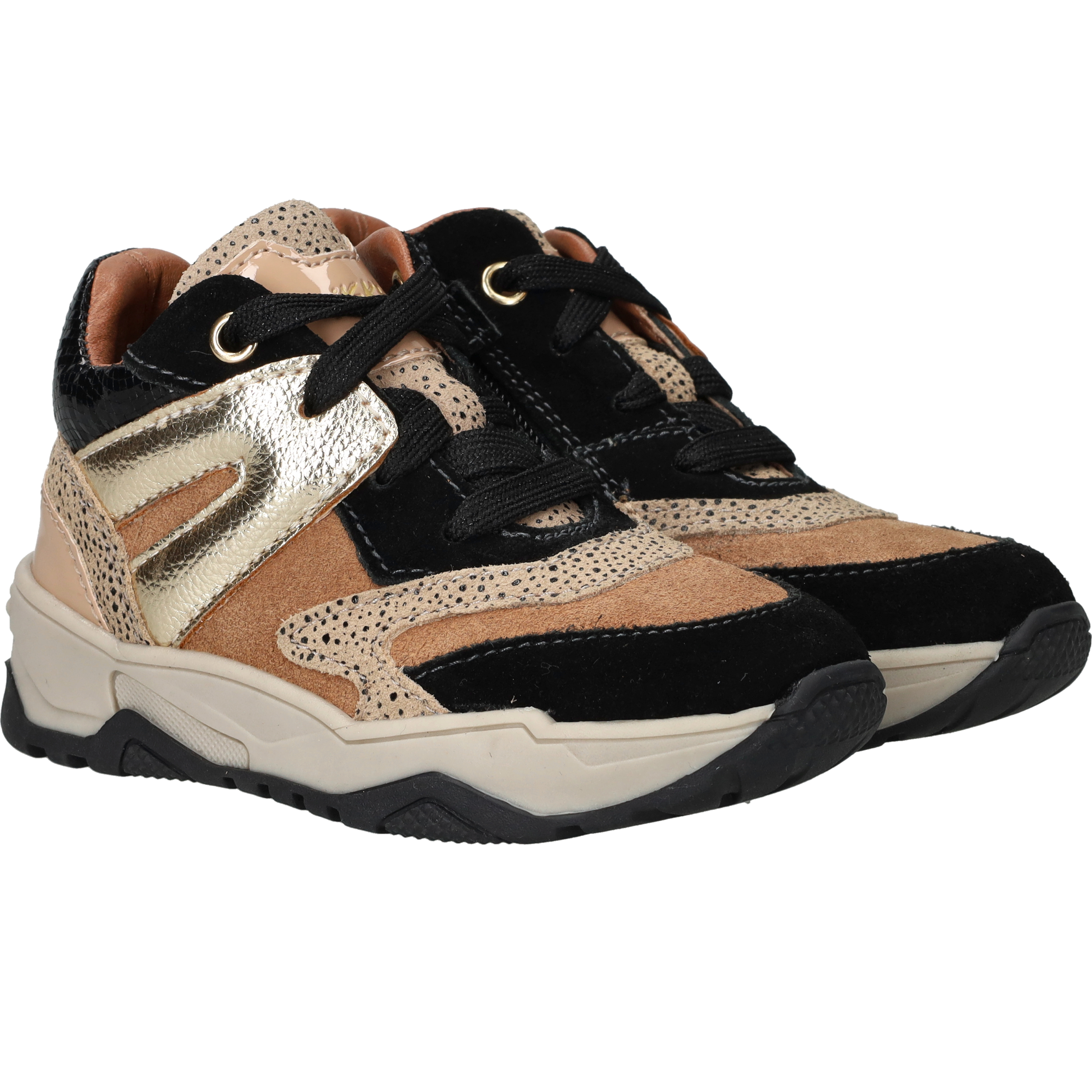 IK-KE Sneakers Meisjes Bruin