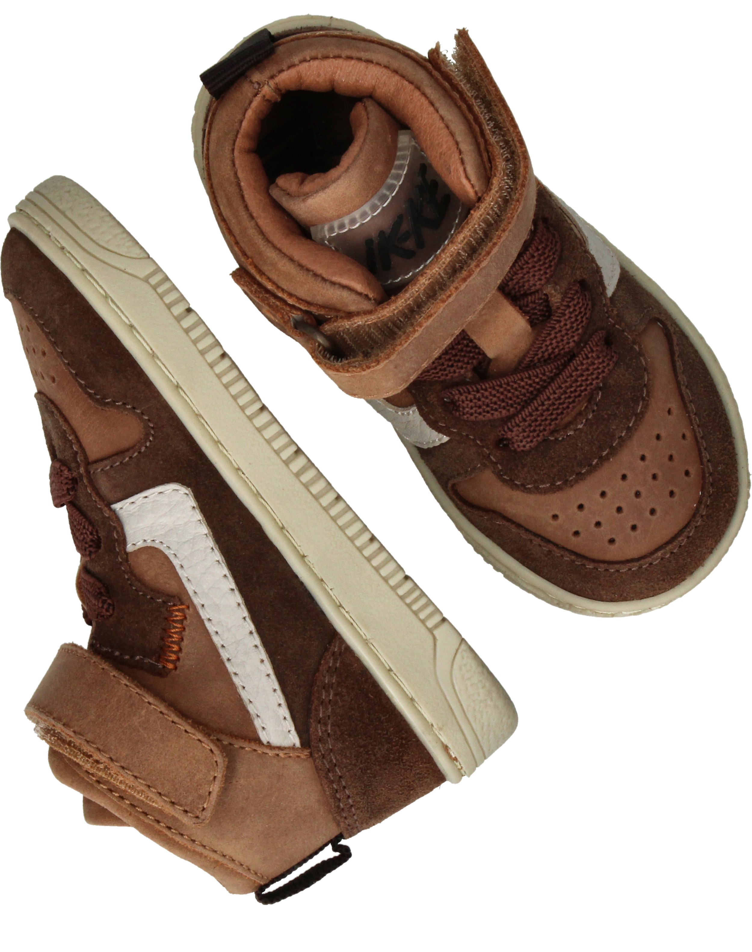 IK-KE Sneakers Jongens Bruin – foto 3