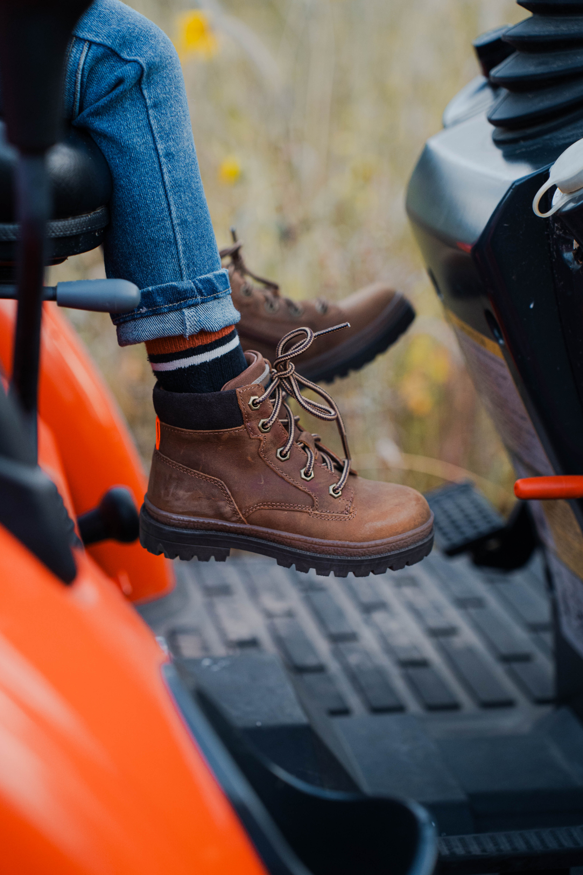IK-KE Veterboots Jongens Bruin – foto 3
