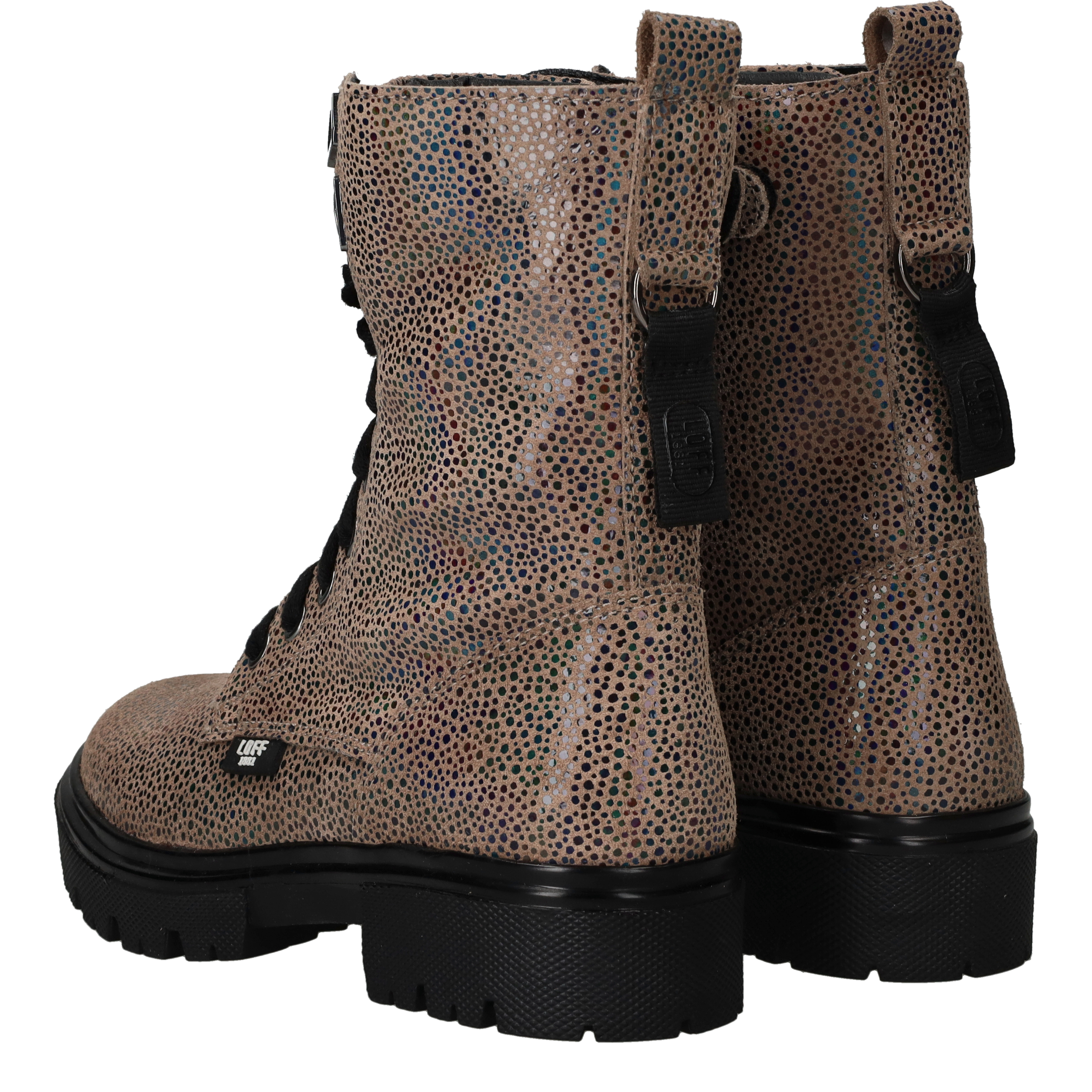 LOFF 1881 Veterboots Taupe, veterboot voor unisex – foto 4