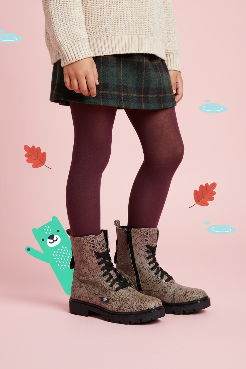LOFF 1881 Veterboots Taupe, veterboot voor unisex – foto 2