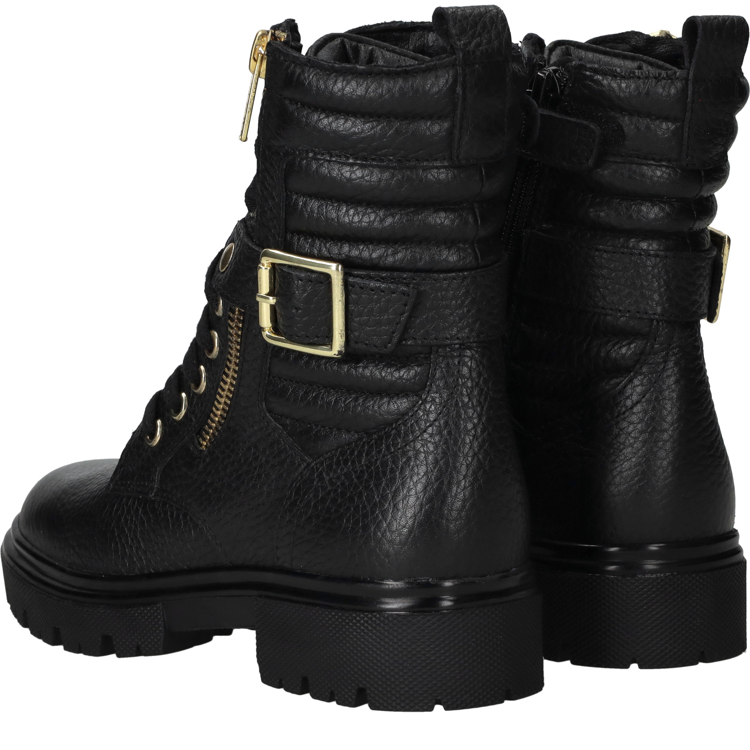 LOFF 1881 Veterboots Zwart, veterboot voor unisex – foto 4