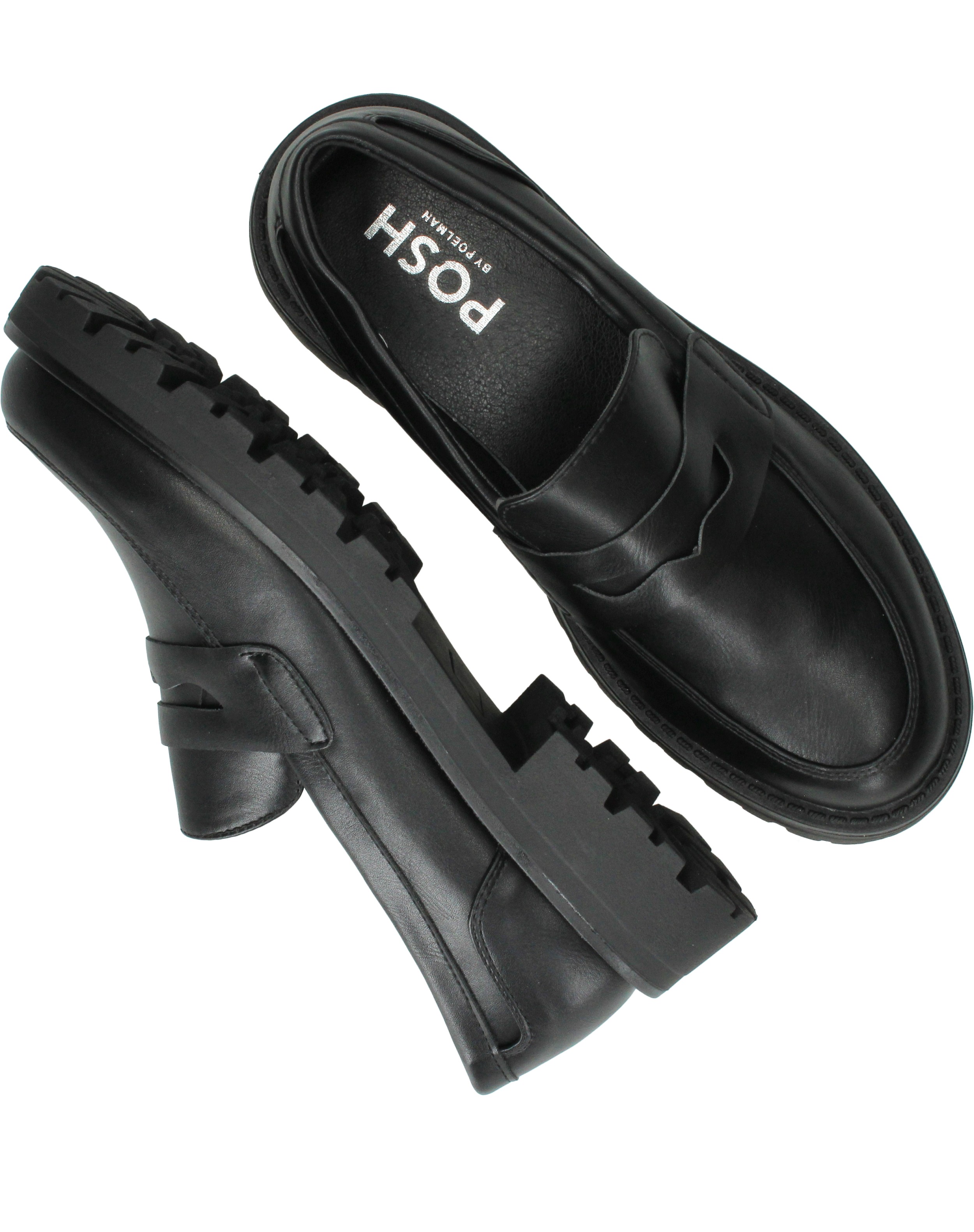 POSH By Poelman Loafers Dames Zwart – foto 3