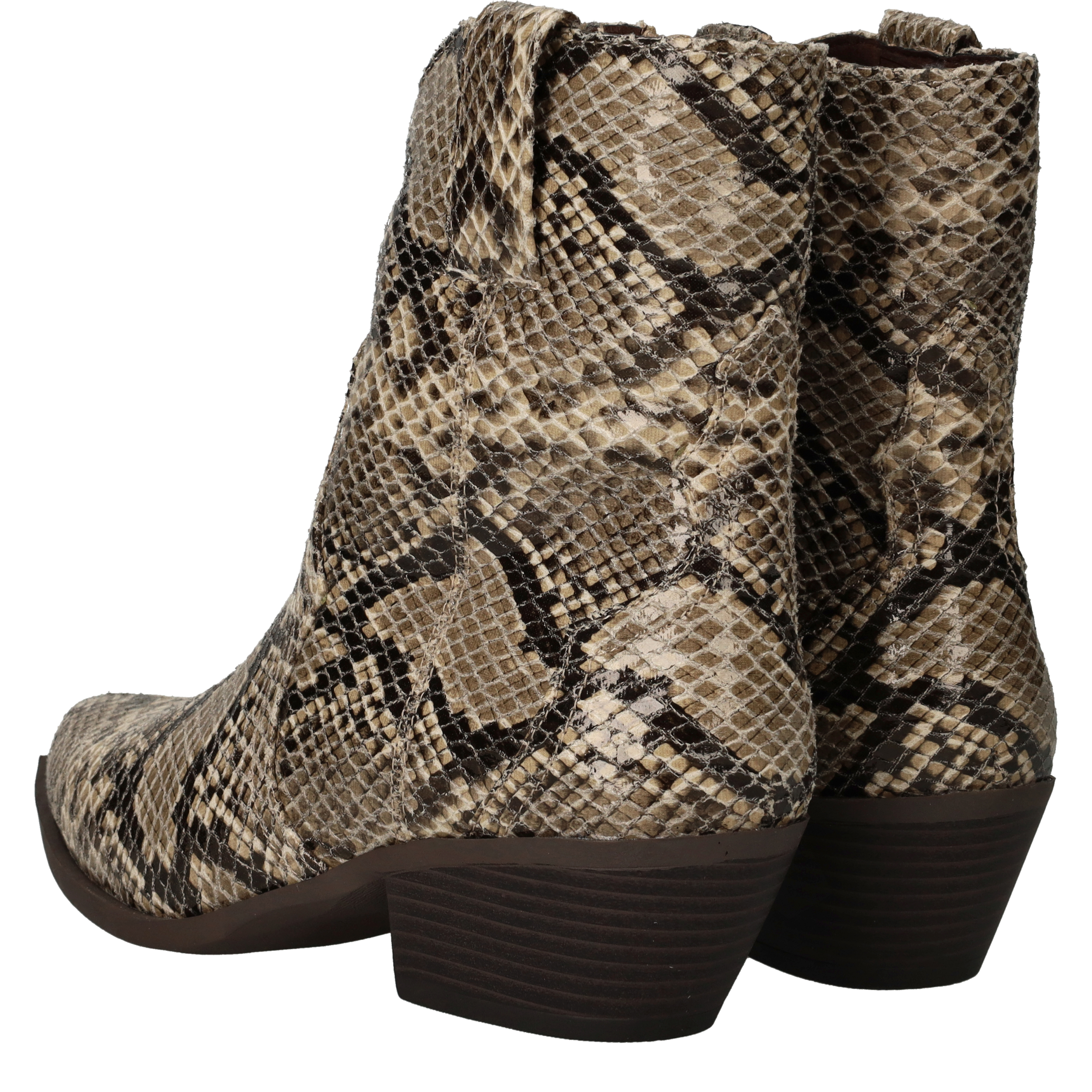 Dstrct Enkellaarsjes Dames Beige, enkellaars voor dames – foto 3
