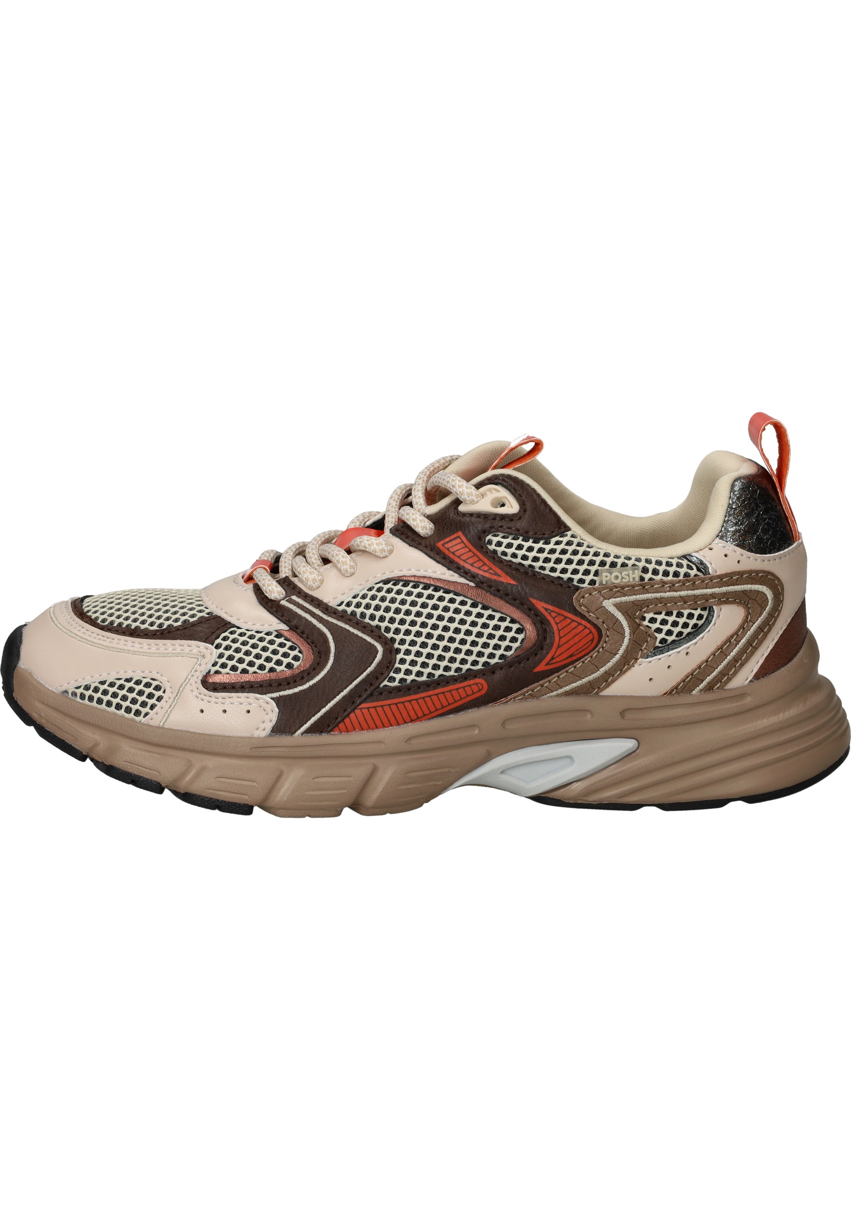 POSH by Poelman Sneakers Dames Beige – foto 6 van 6