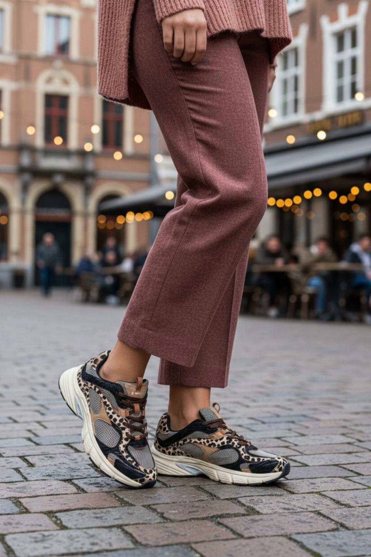 POSH By Poelman Sneakers Dames Zwart