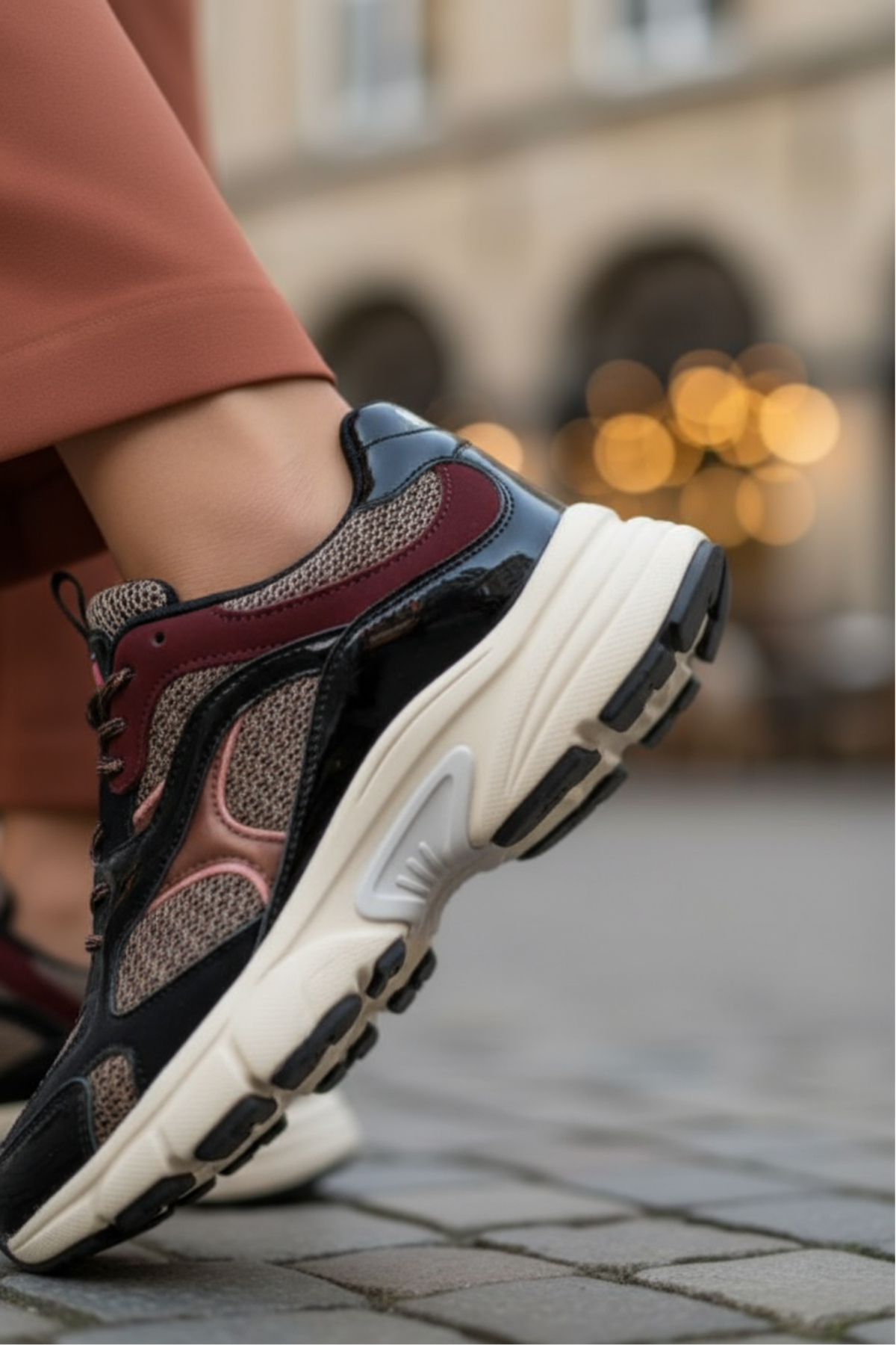POSH By Poelman Sneakers Dames Multi – foto 3