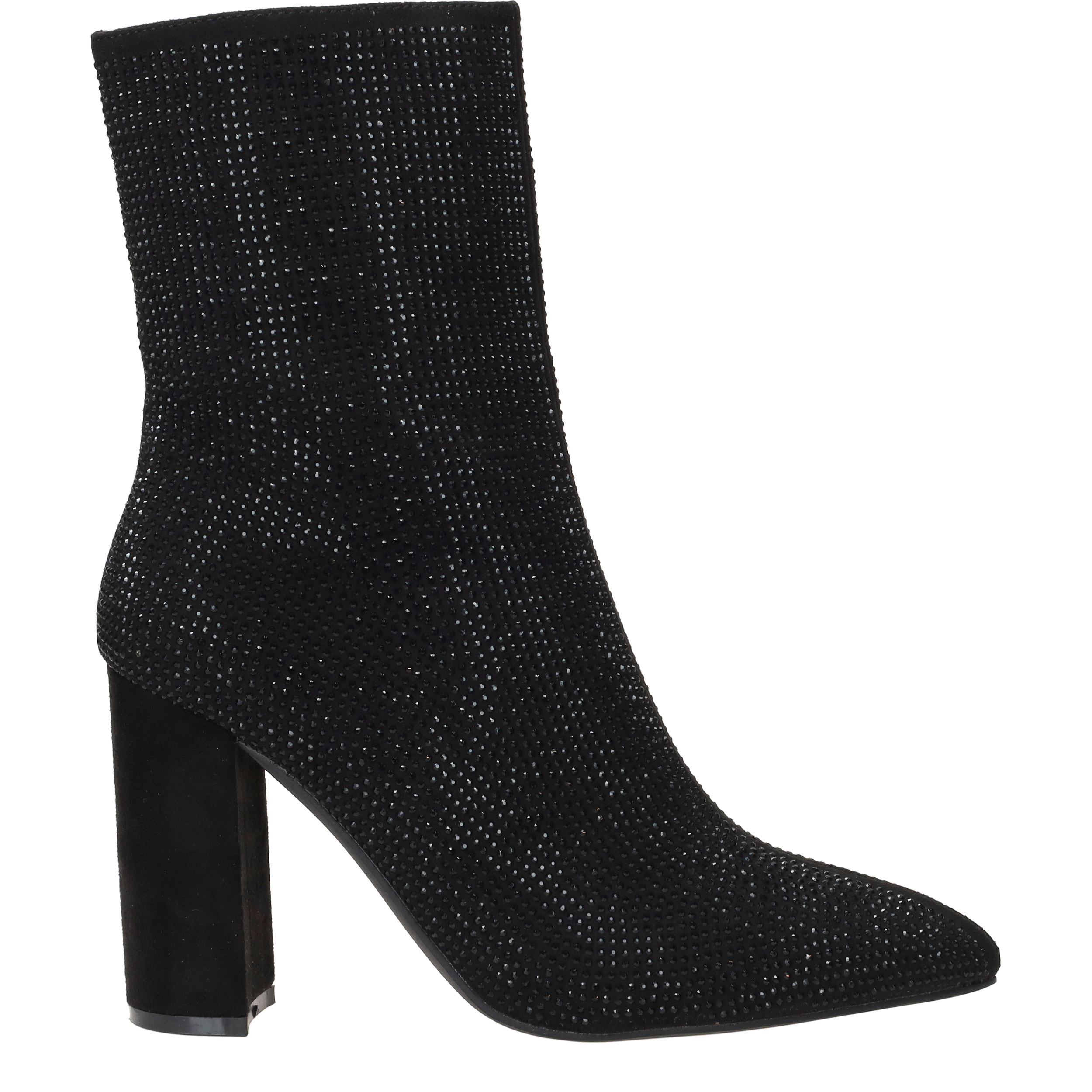 POSH By Poelman Enkellaarsjes Dames Zwart