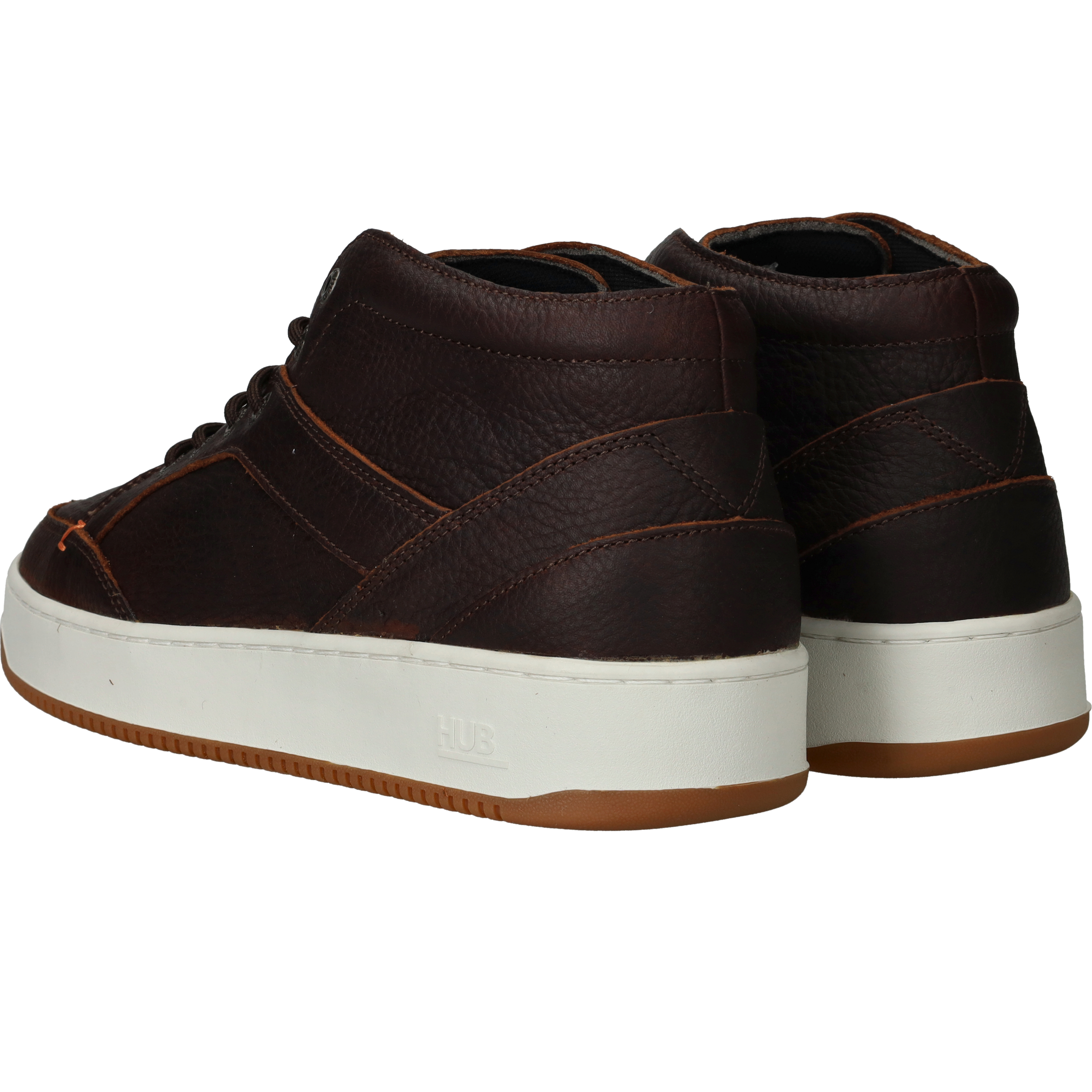 Hub Kingston Sneakers Bruin, sneaker voor unisex – foto 3