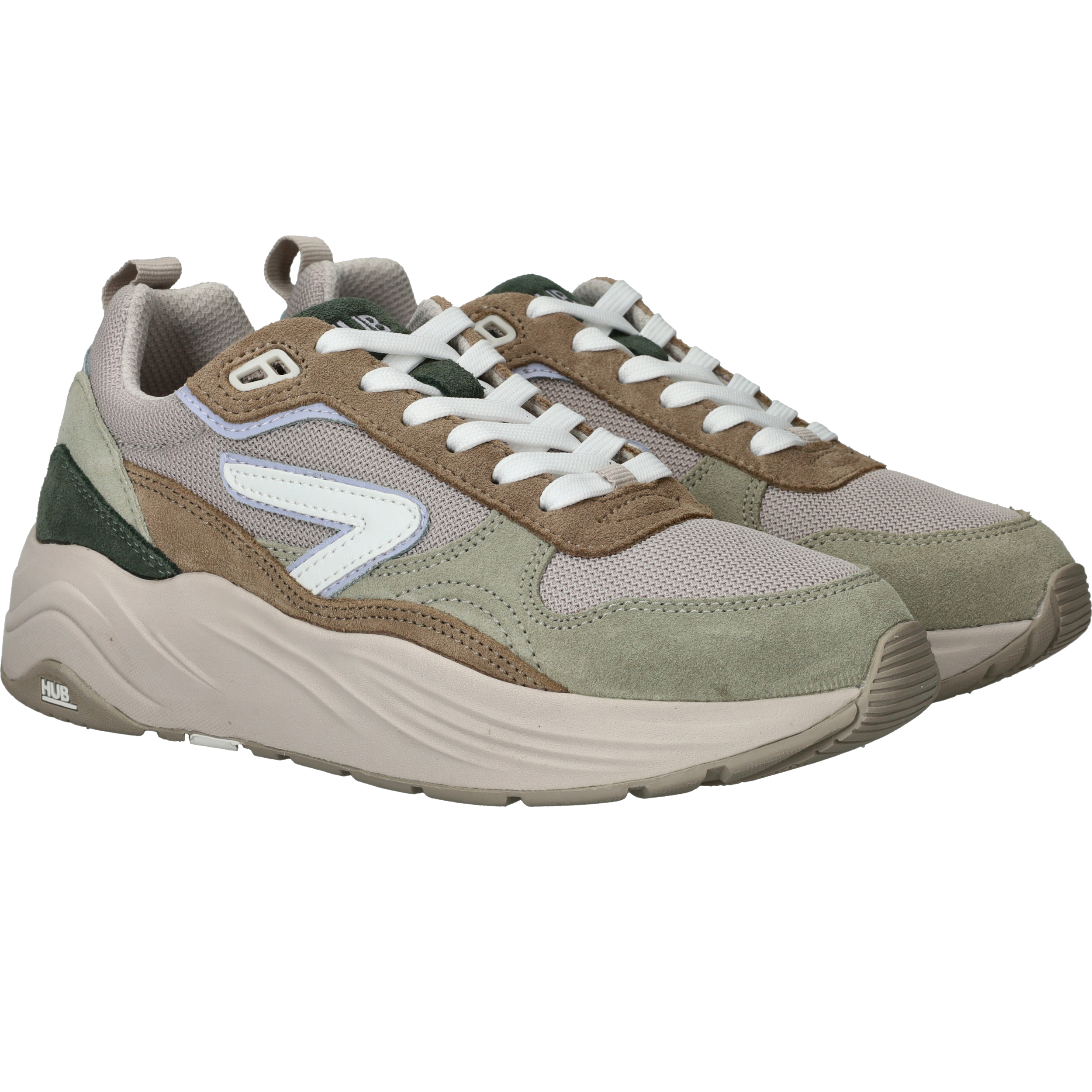Hub Glide Sneakers Dames Multi, sneaker voor dames – foto 2
