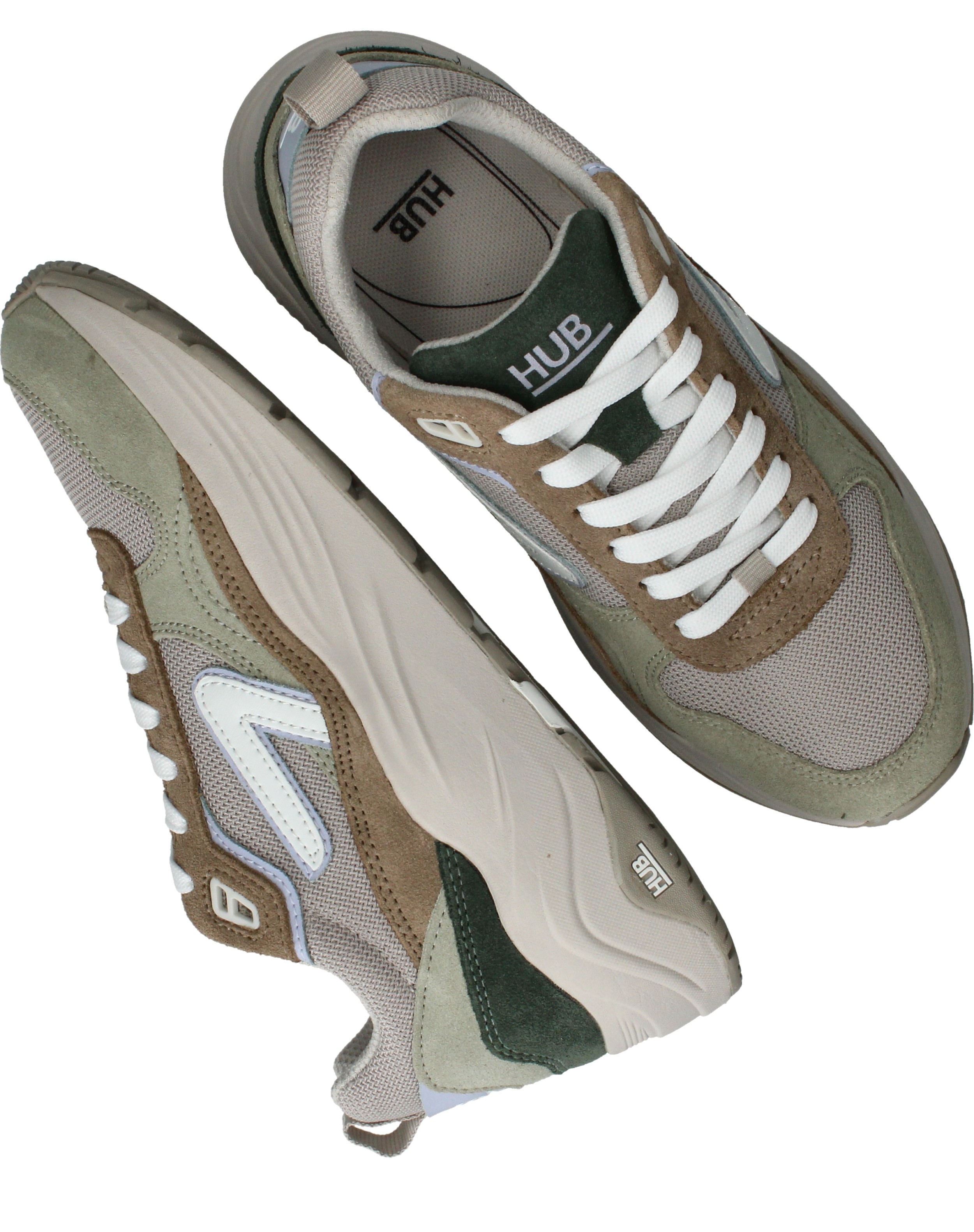 Hub Glide Sneakers Dames Multi, sneaker voor dames – foto 4