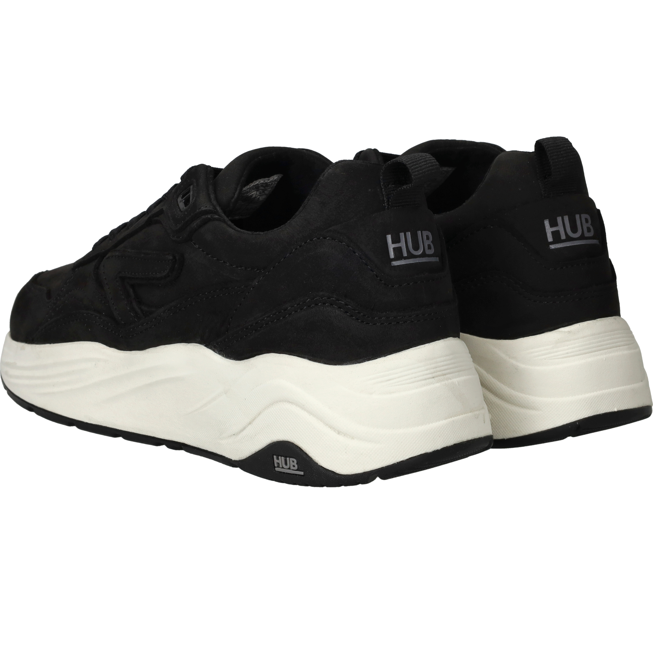 HUB Glide Sneaker Sneakers Dames Zwart – foto 2