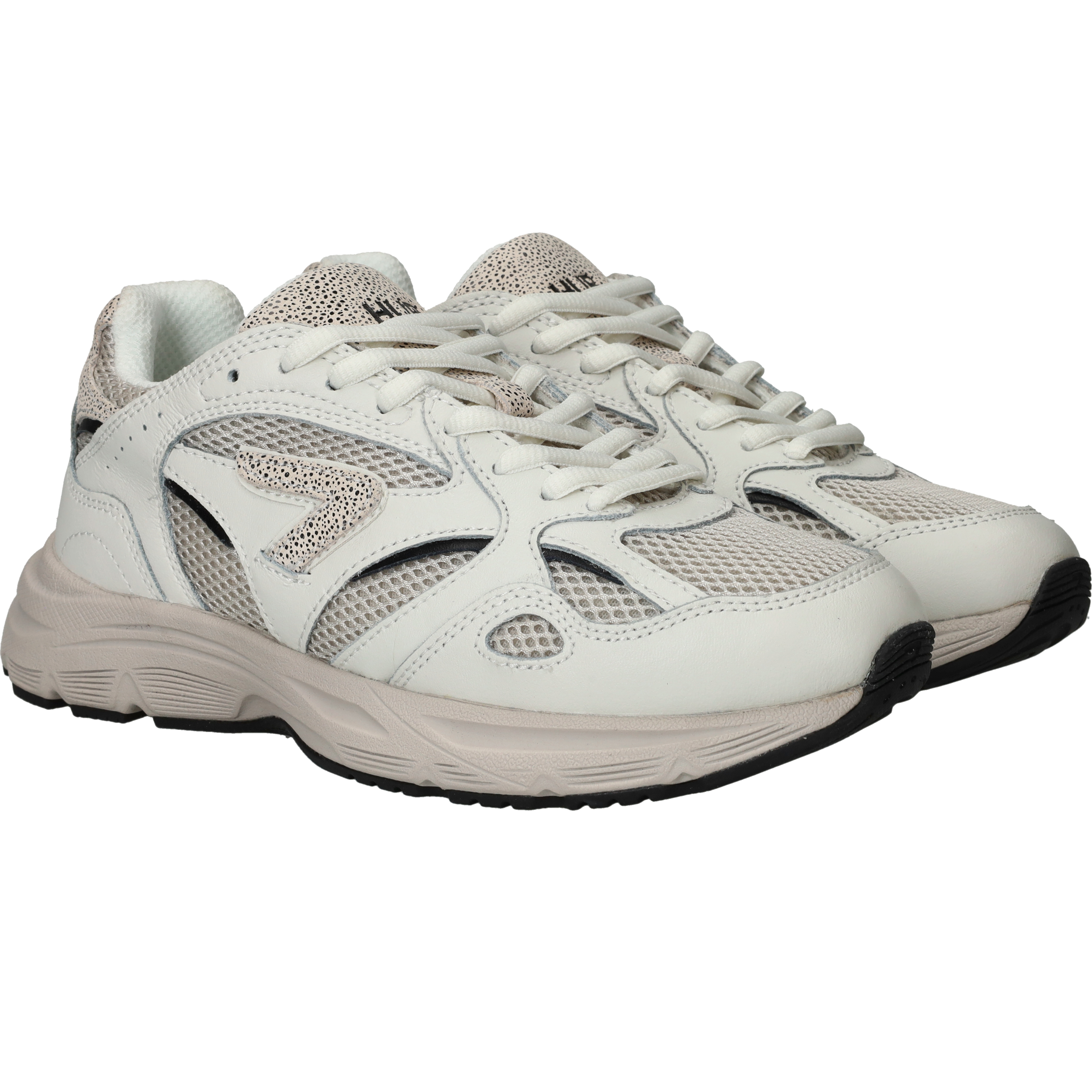 Hub Shift Sneakers Dames Wit, sneaker voor dames – foto 2