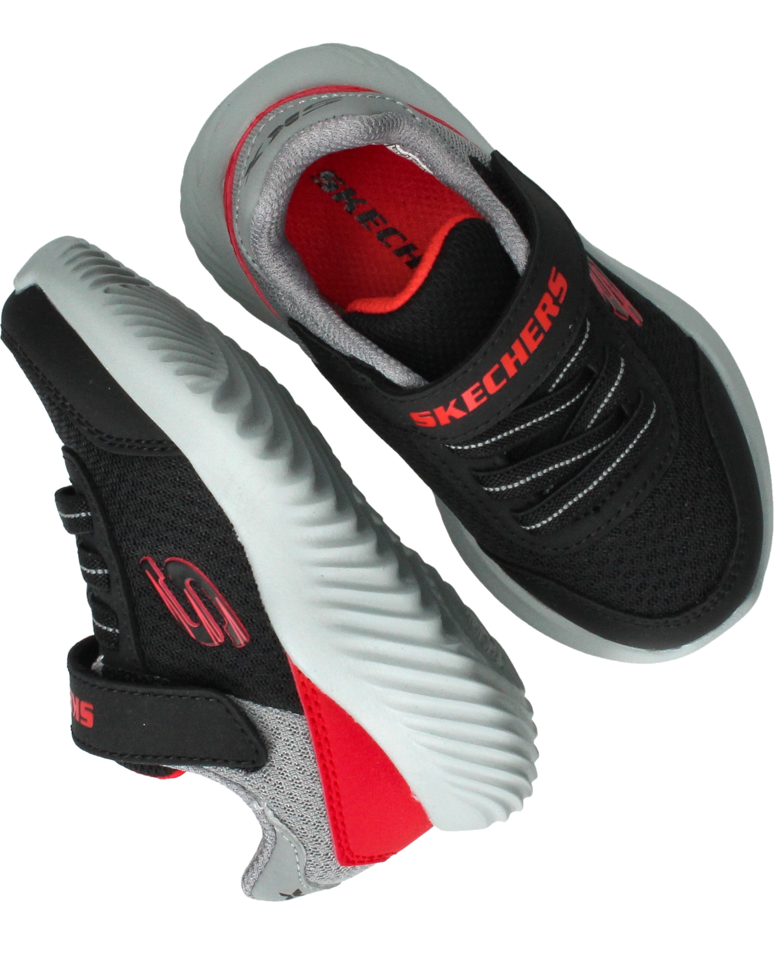 Skechers Bounder Trekzic Sneakers Jongens Zwart, sneaker voor jongens – foto 4
