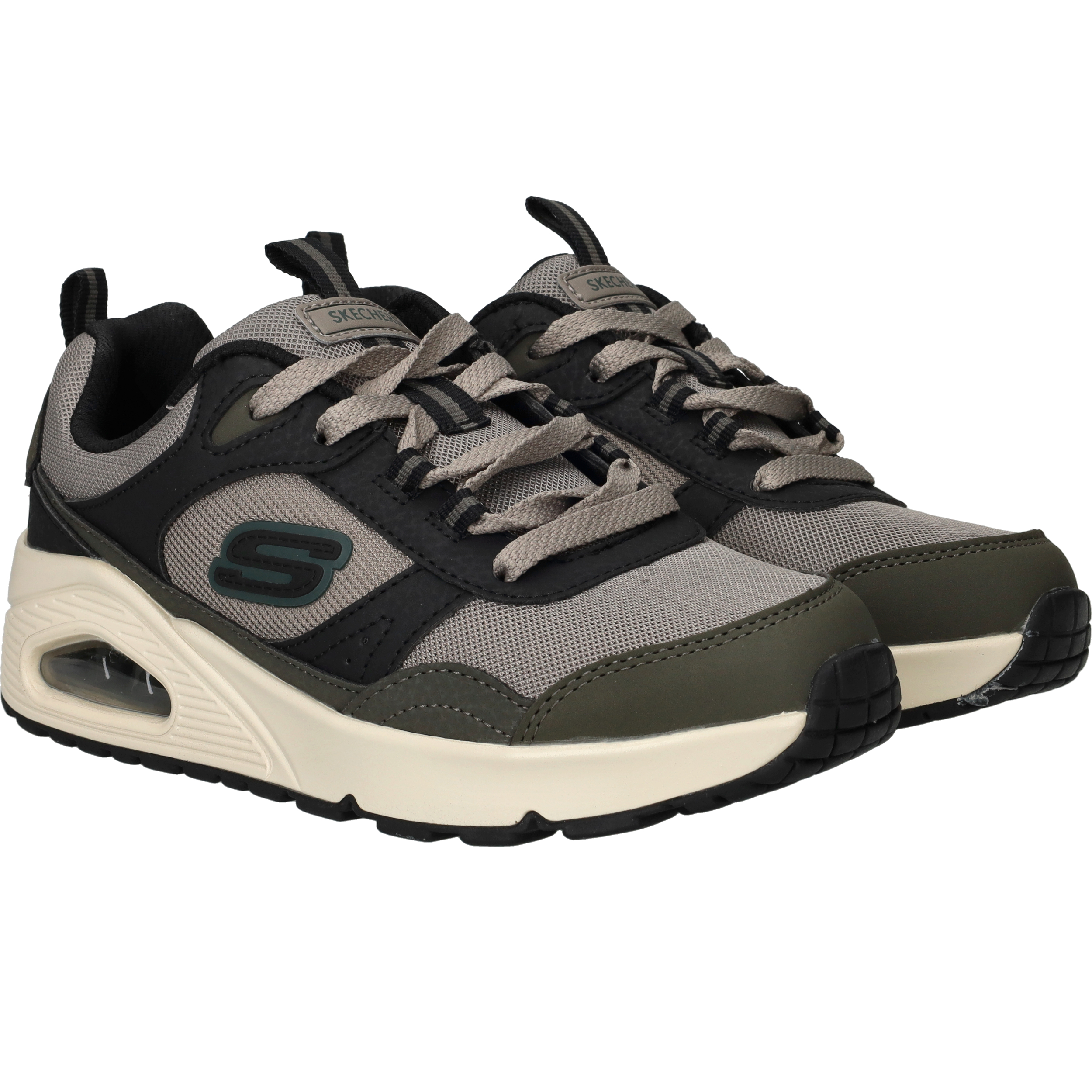 Skechers Uno Retro Groove Sneakers Jongens Grijs