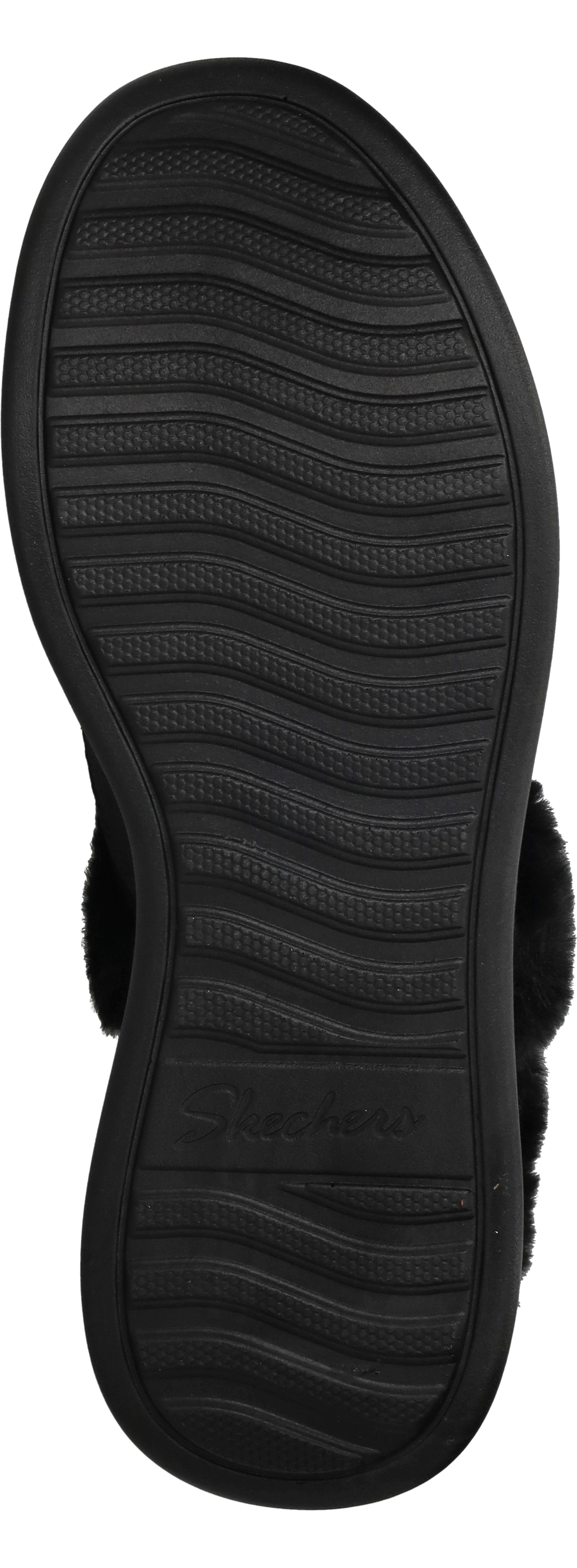 Skechers Hands Free Slip-Ins Cozy Escape dames pantoffel - Zwart - Maat 37