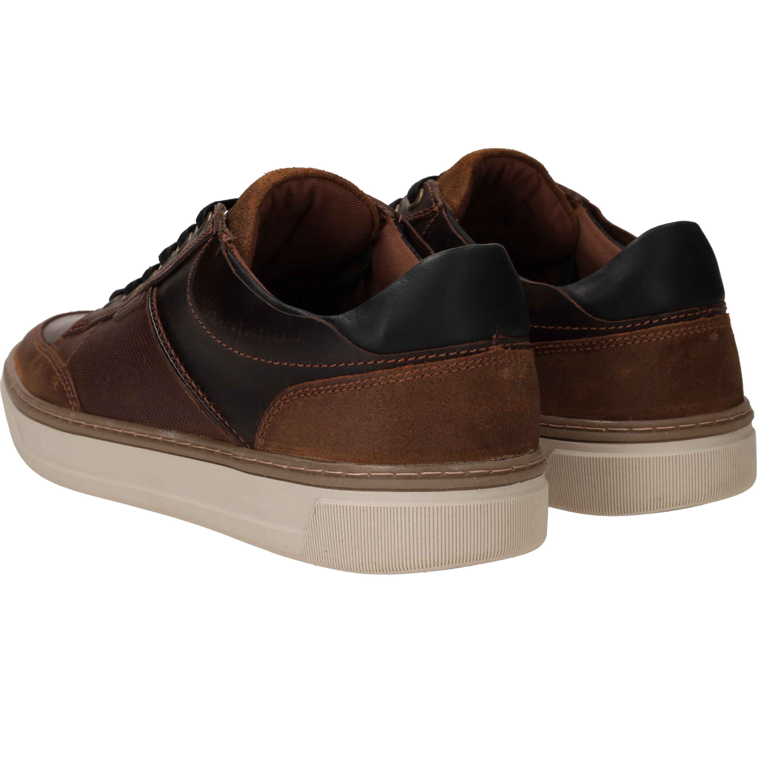 Ps Poelman Sneakers Heren Bruin, sneaker voor heren – foto 3
