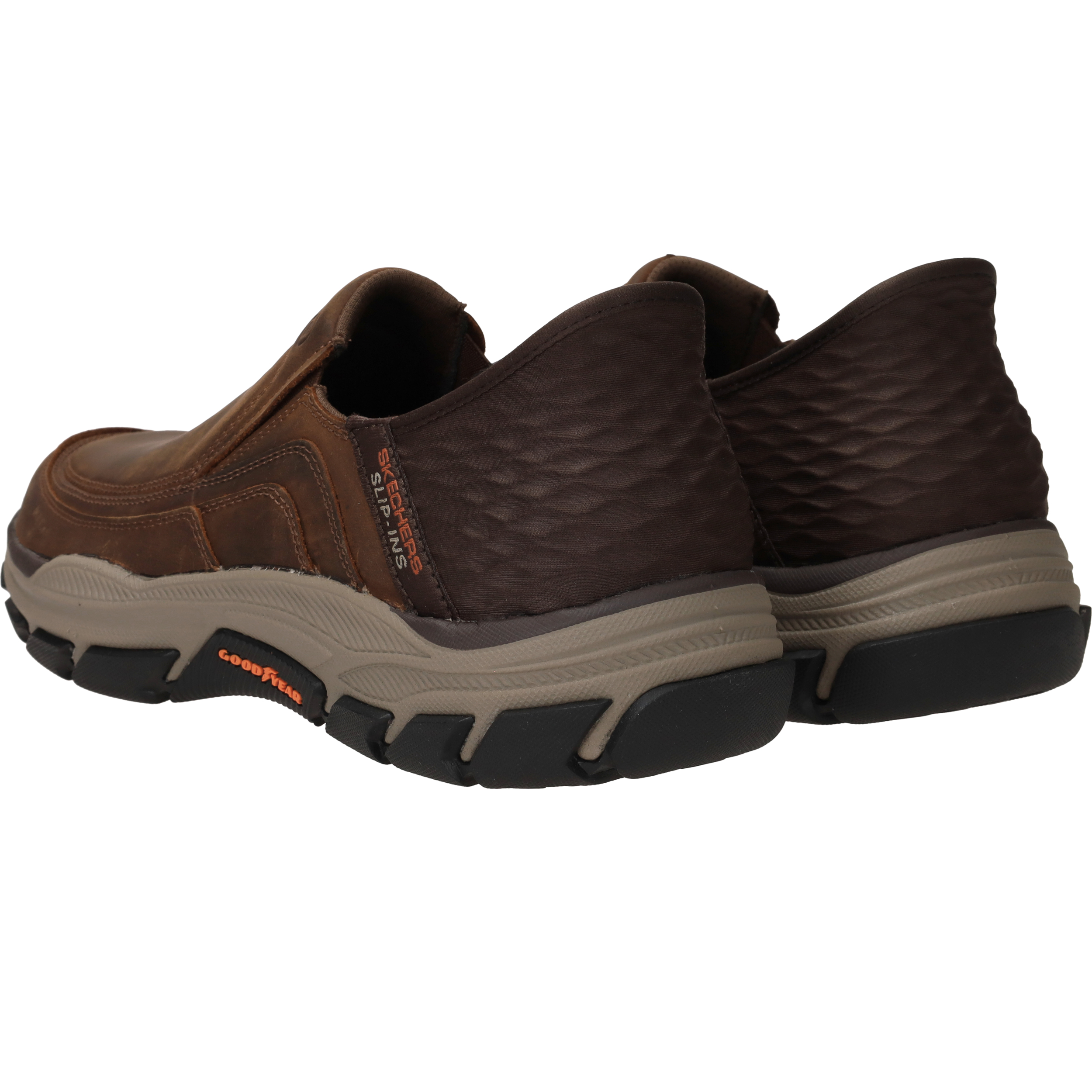 Skechers Hands Free Slip-ins RF Respected Instappers Heren Bruin, instapper voor heren – foto 3