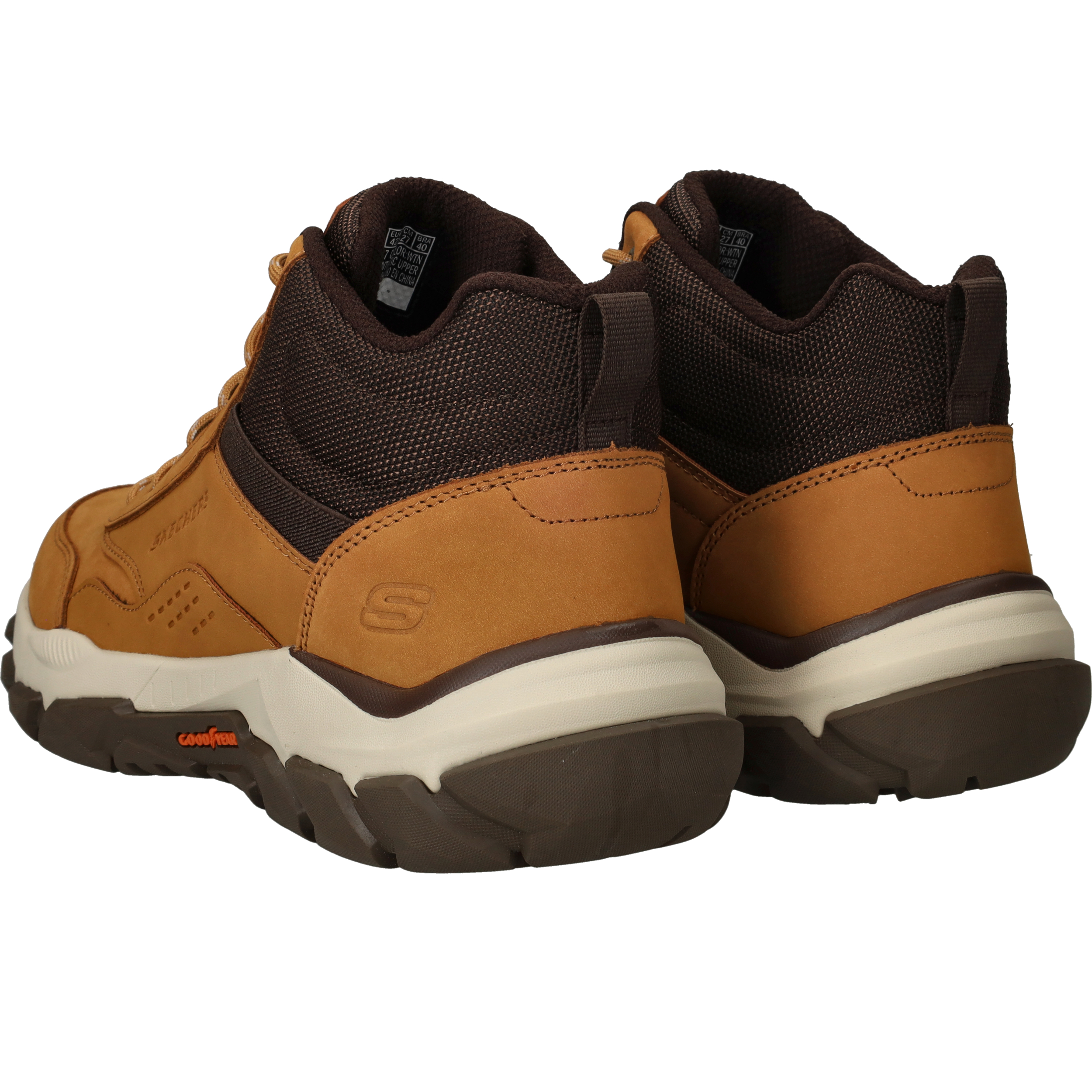 Skechers Santoro Hopkins Veterboots Heren Bruin, veterboot voor heren – foto 3