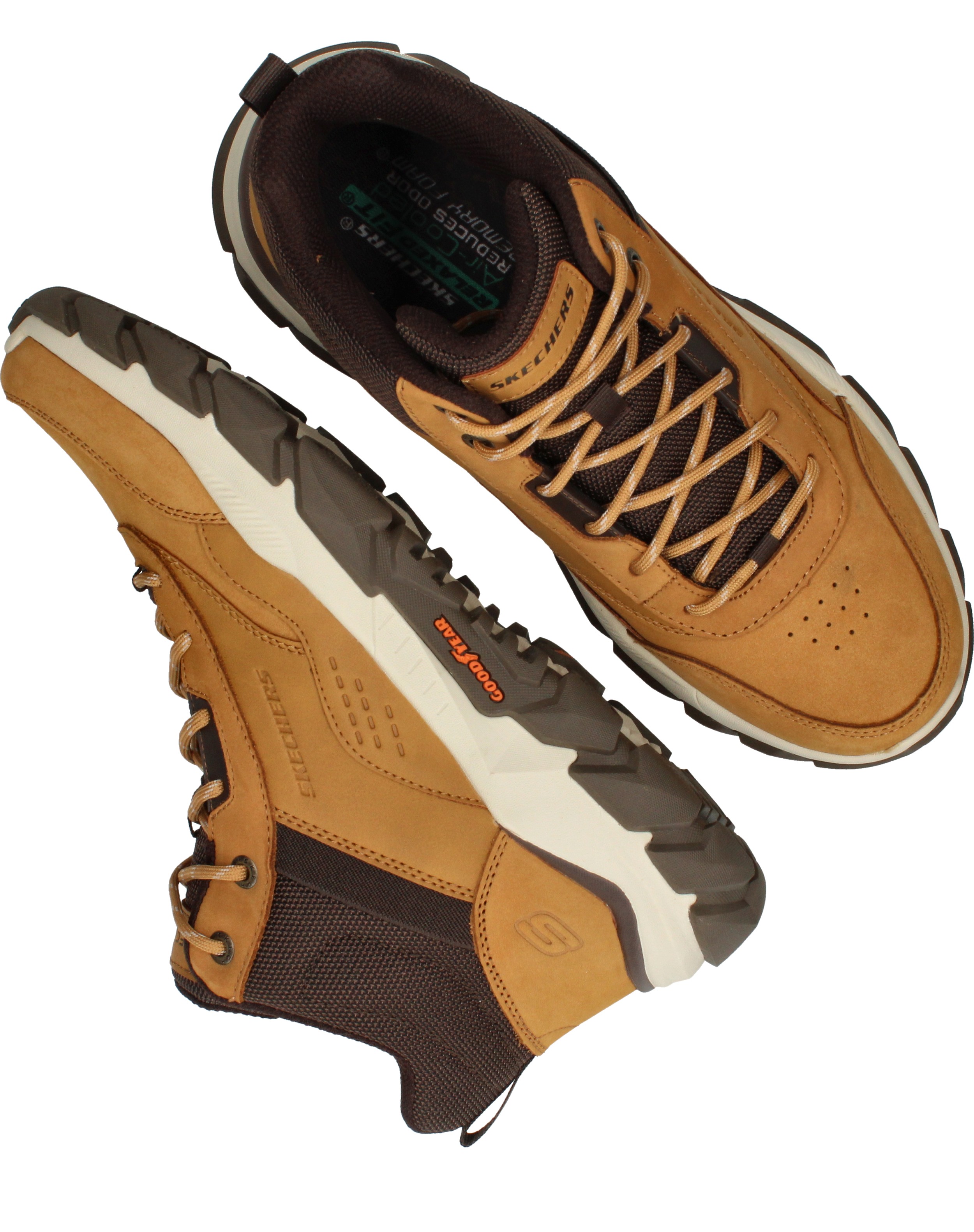 Skechers Santoro Hopkins Veterboots Heren Bruin, veterboot voor heren – foto 4