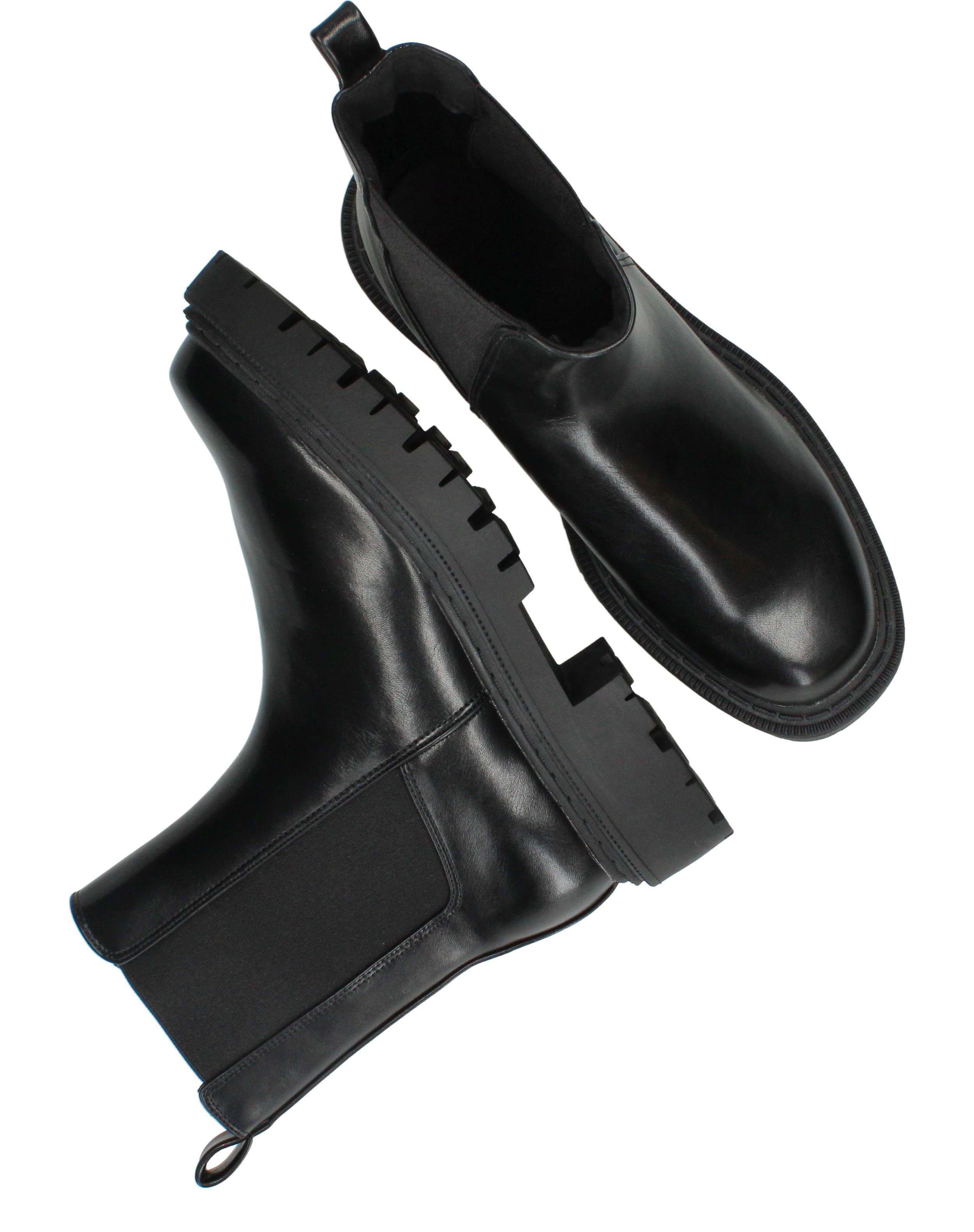 Deabused Chelseaboots Dames Zwart – foto 3