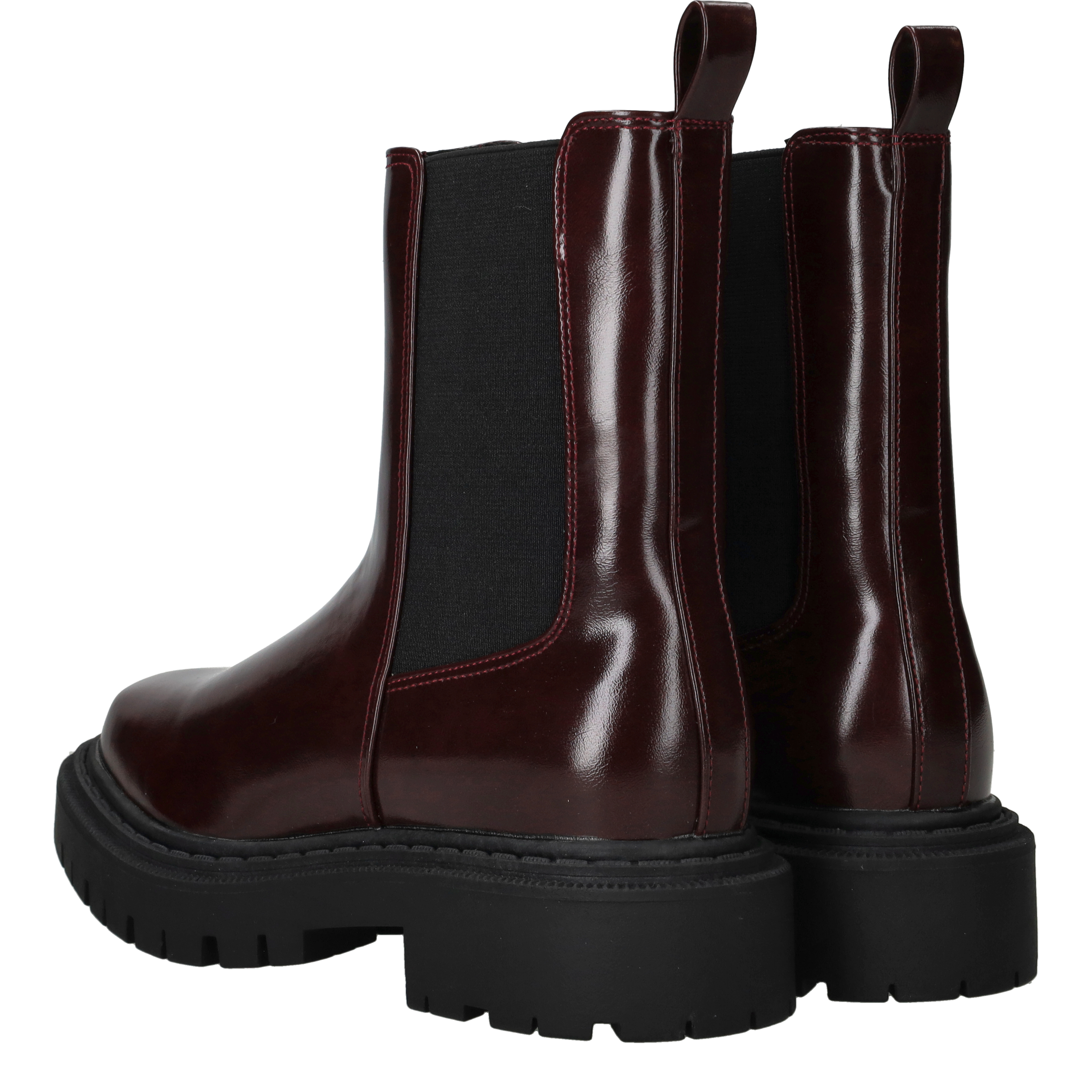 Deabused Chelseaboots Dames Rood – foto 2