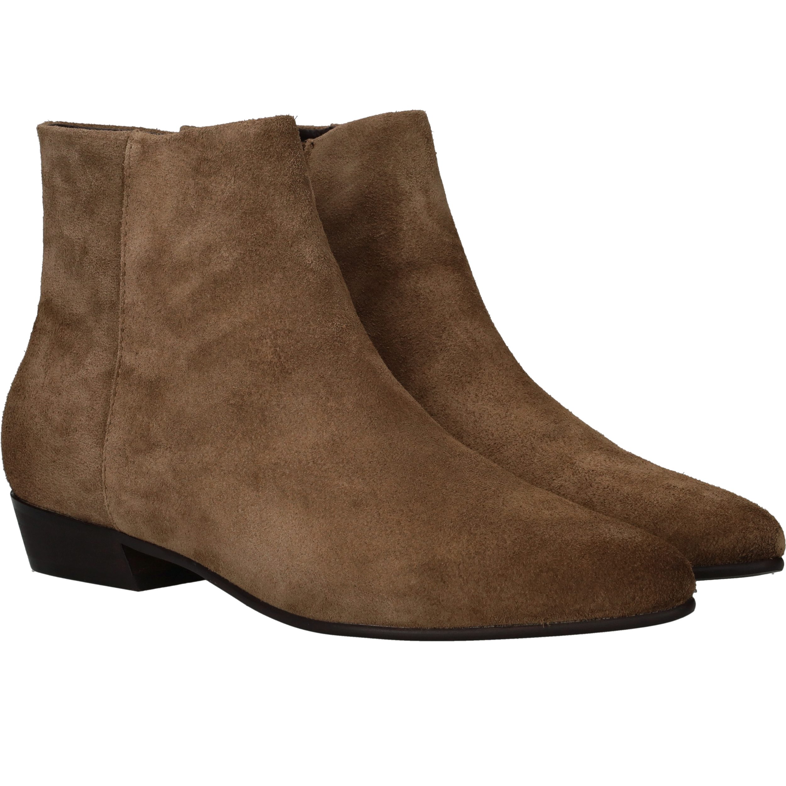 LOFF1881 Enkellaarsjes Dames Taupe, enkellaars voor dames – foto 2