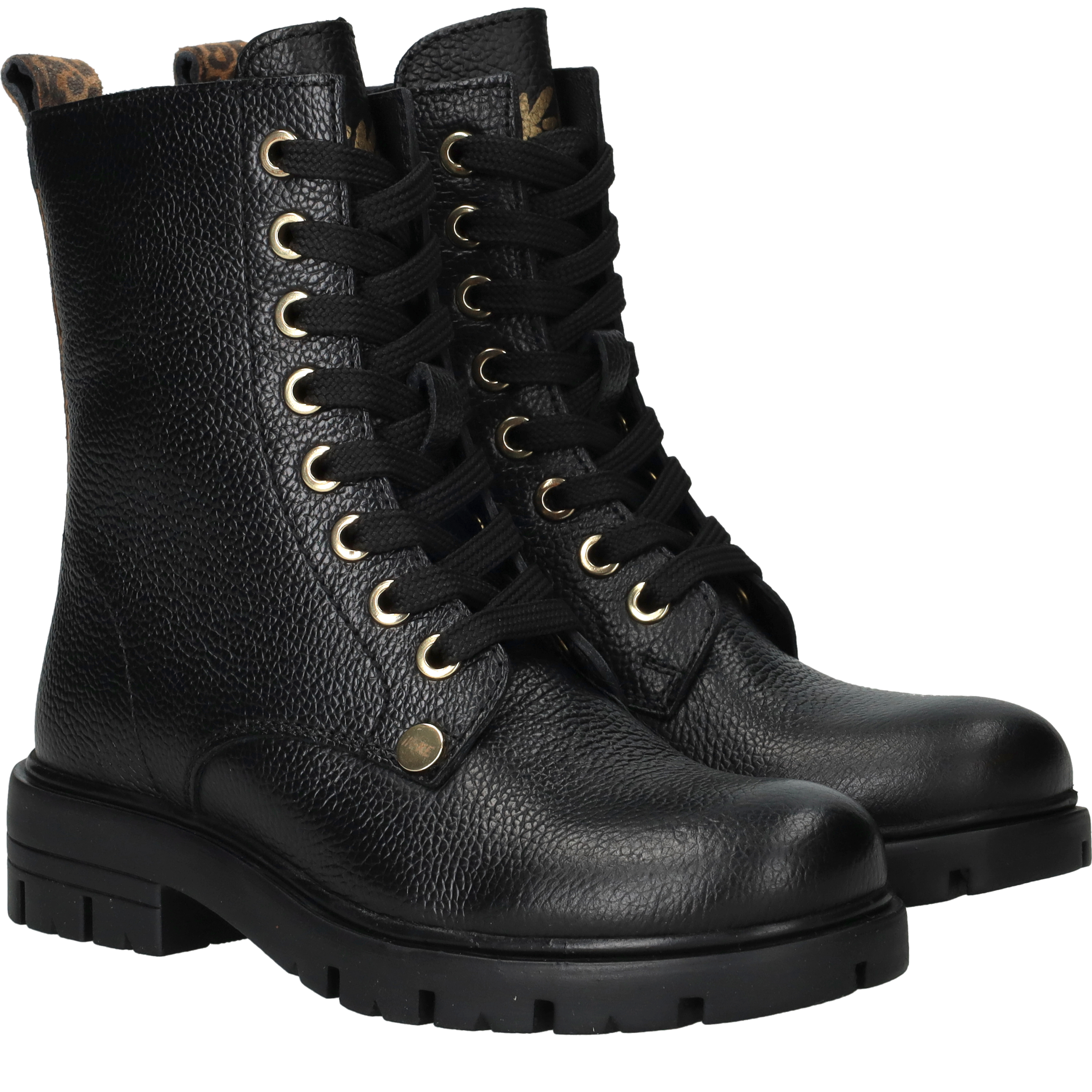 IK-KE Veterboots Zwart, veterboot voor unisex – foto 7