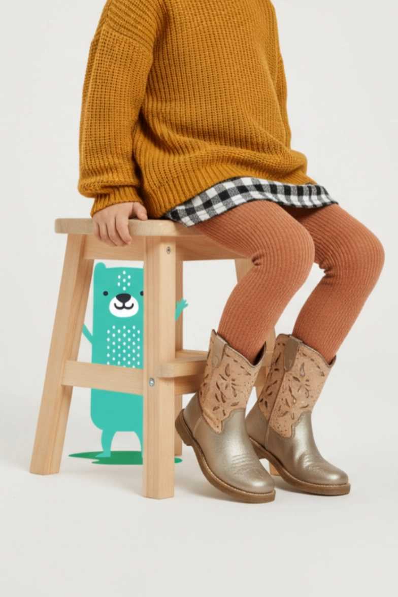 IK-KE Boots Goud, enkellaars voor unisex – foto 2
