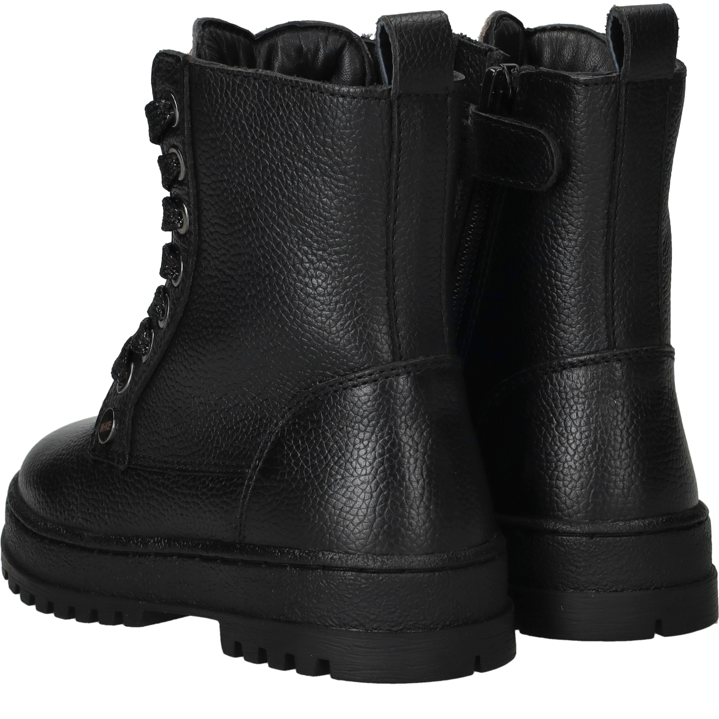 IK-KE Veterboots Meisjes Zwart – foto 3