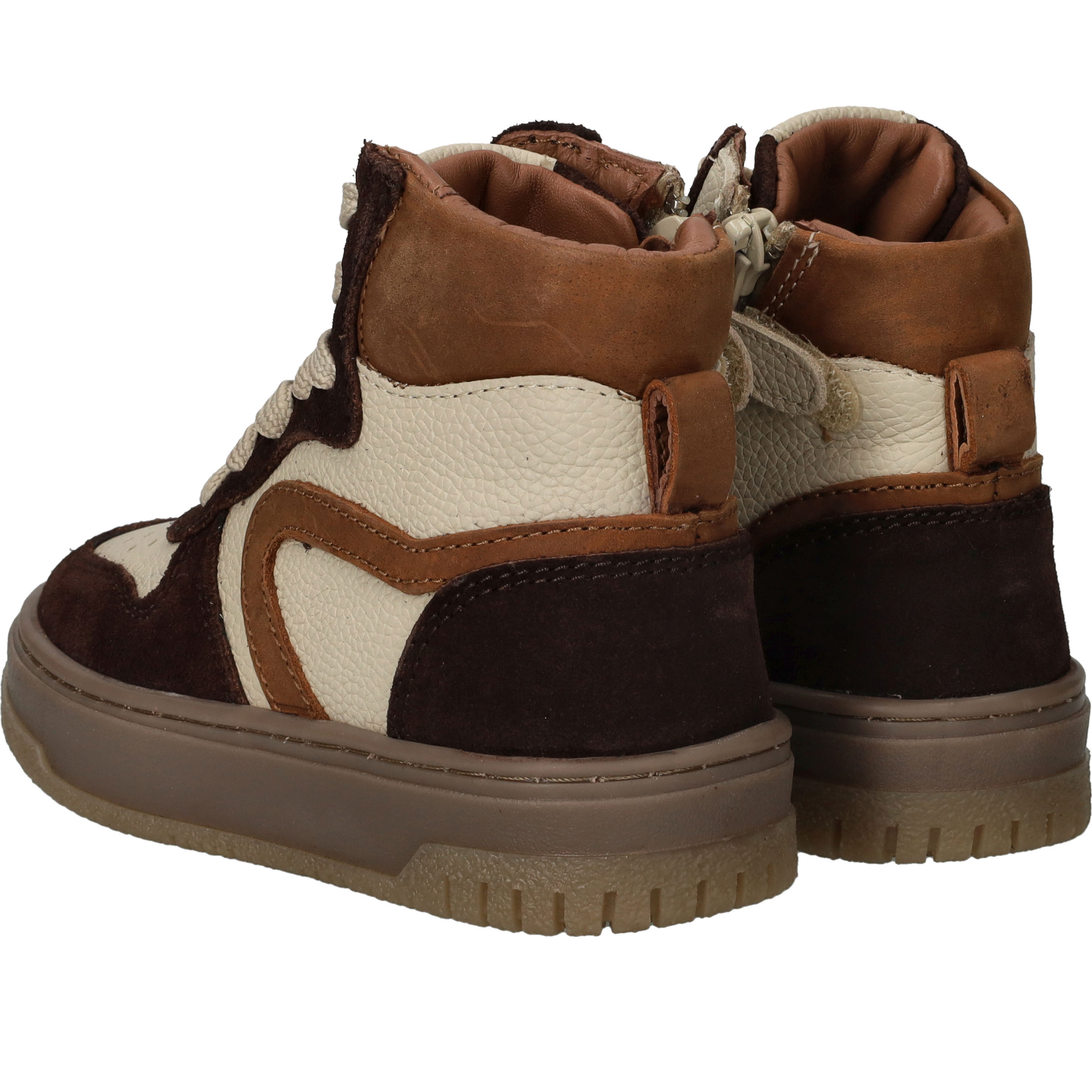 IK-KE Sneakers Jongens Bruin – foto 3