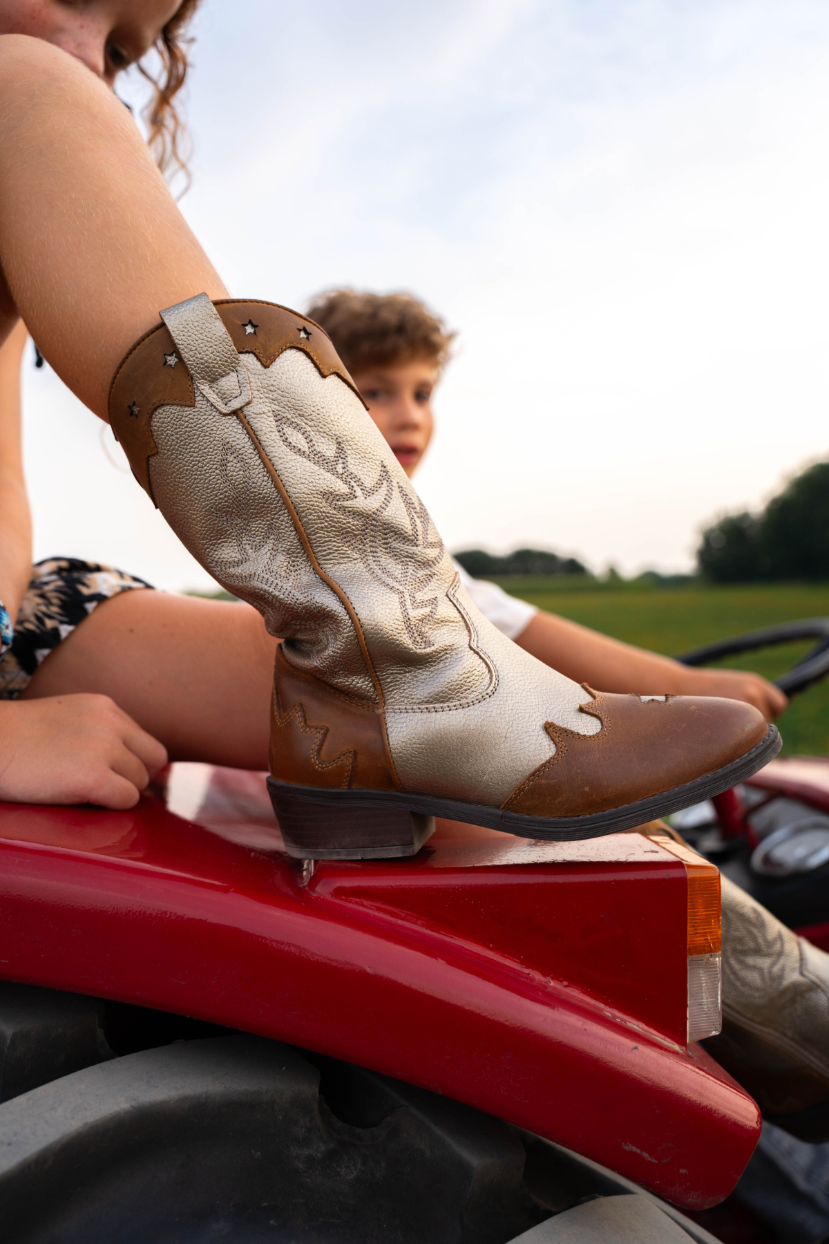 LOFF 1881 Westernboots  Goud – foto 3