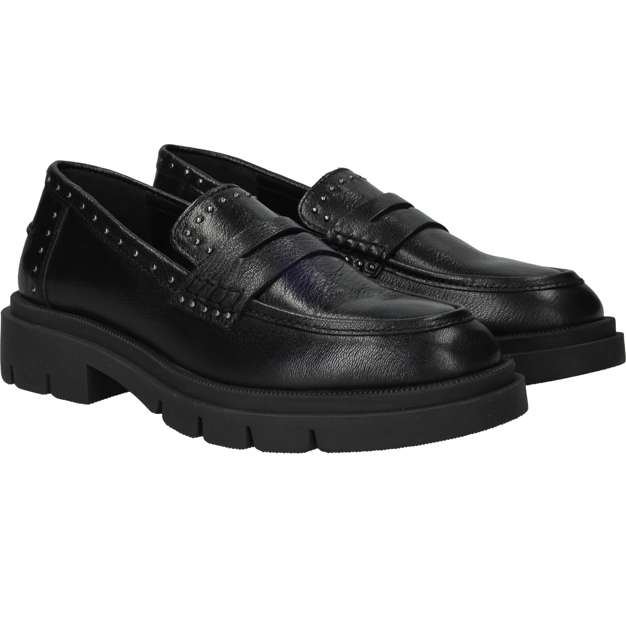 LOFF 1881 Loafers Dames Zwart