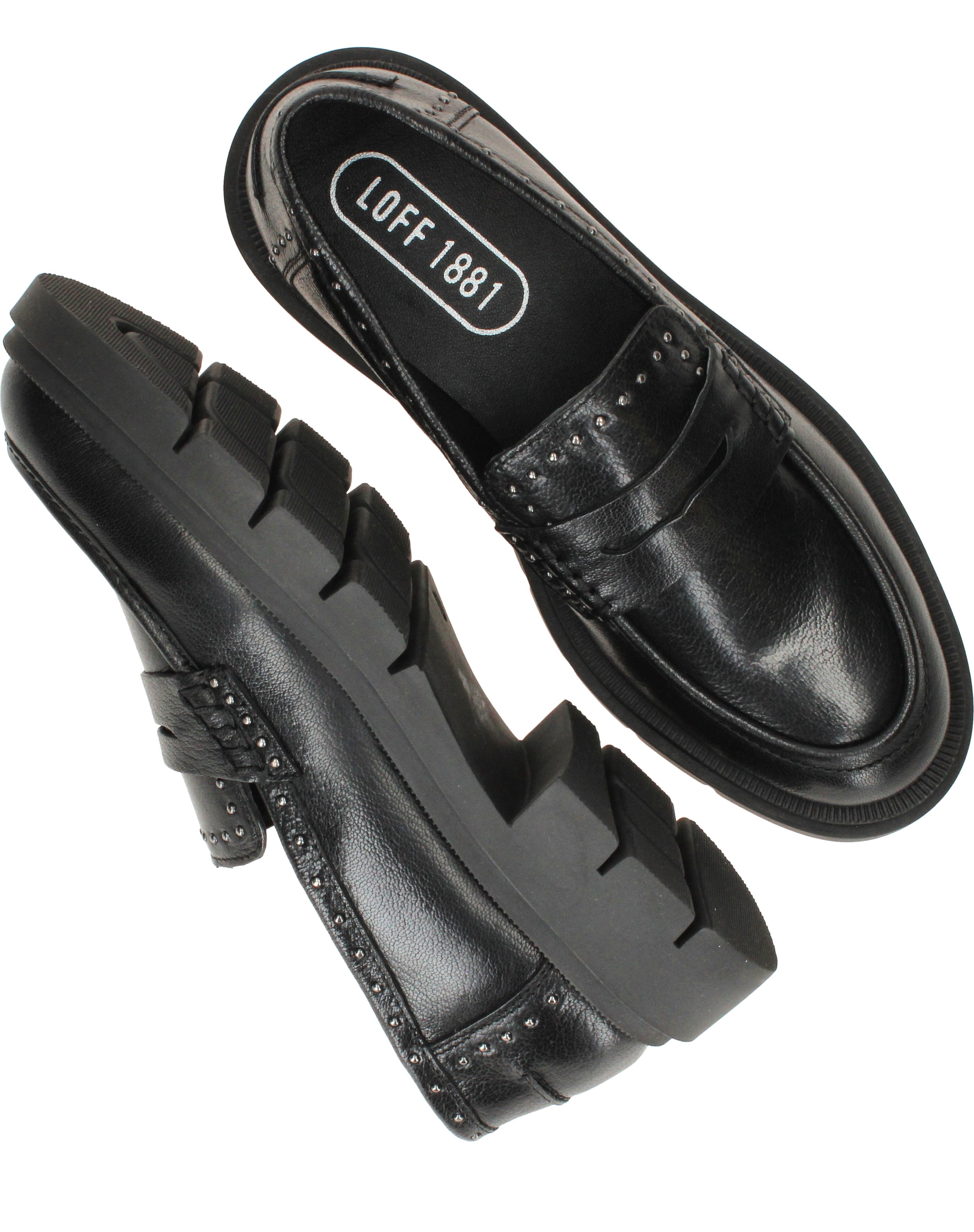 LOFF 1881 Loafers Dames Zwart – foto 3