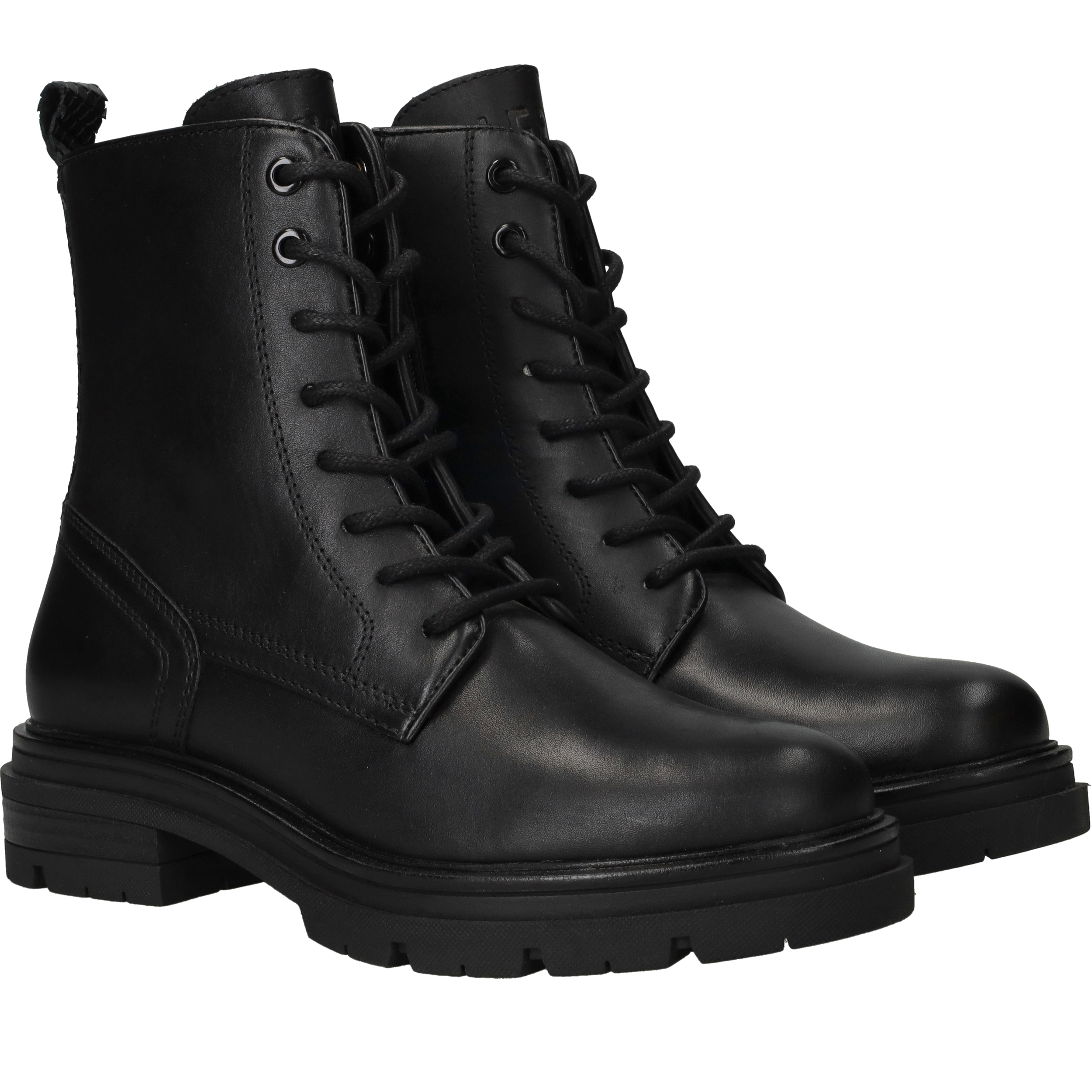 LOFF 1881 Veterboots Dames Zwart, veterboot voor dames – foto 2