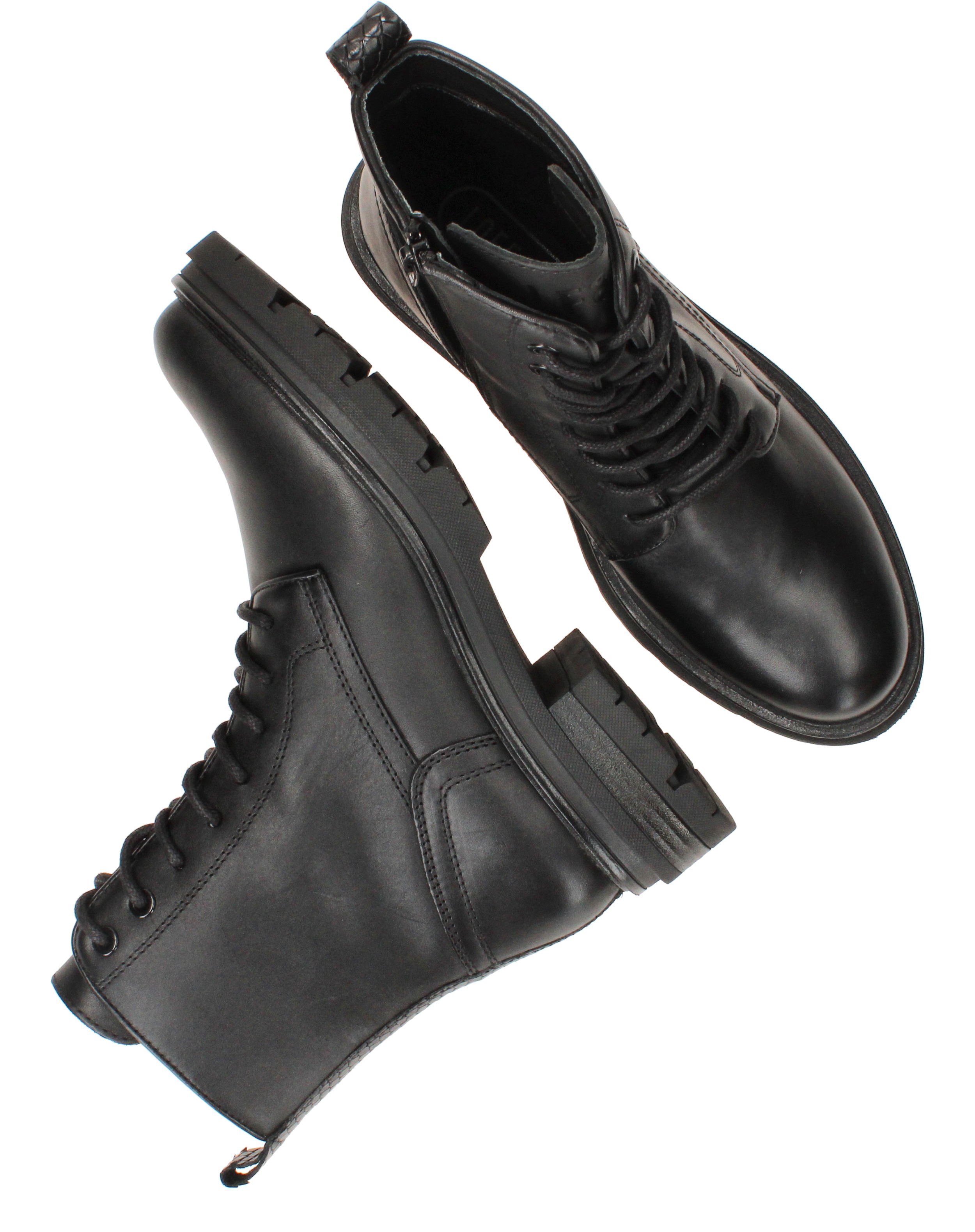 LOFF 1881 Veterboots Dames Zwart, veterboot voor dames – foto 4